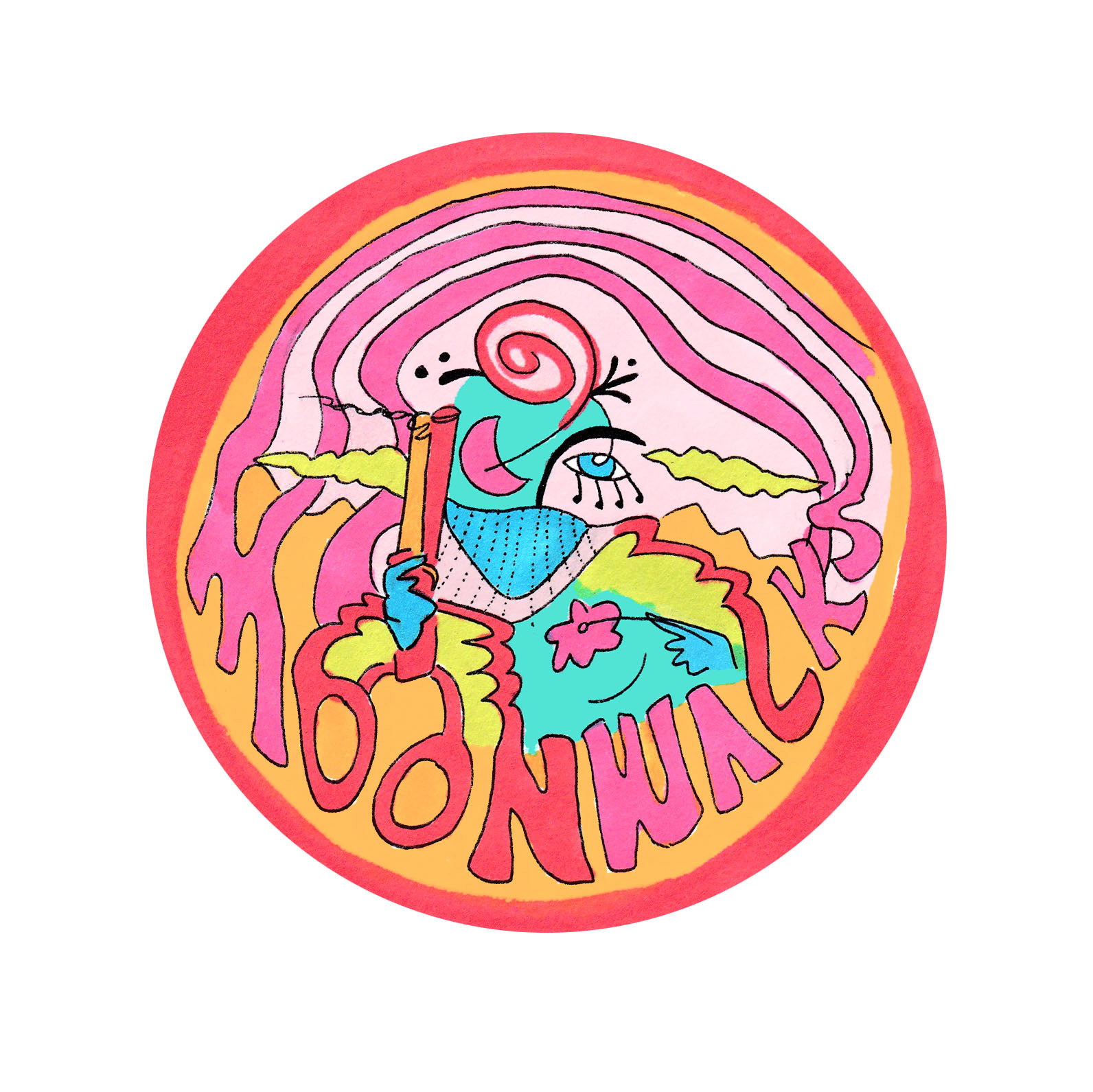 Moonwalks button, 2018.