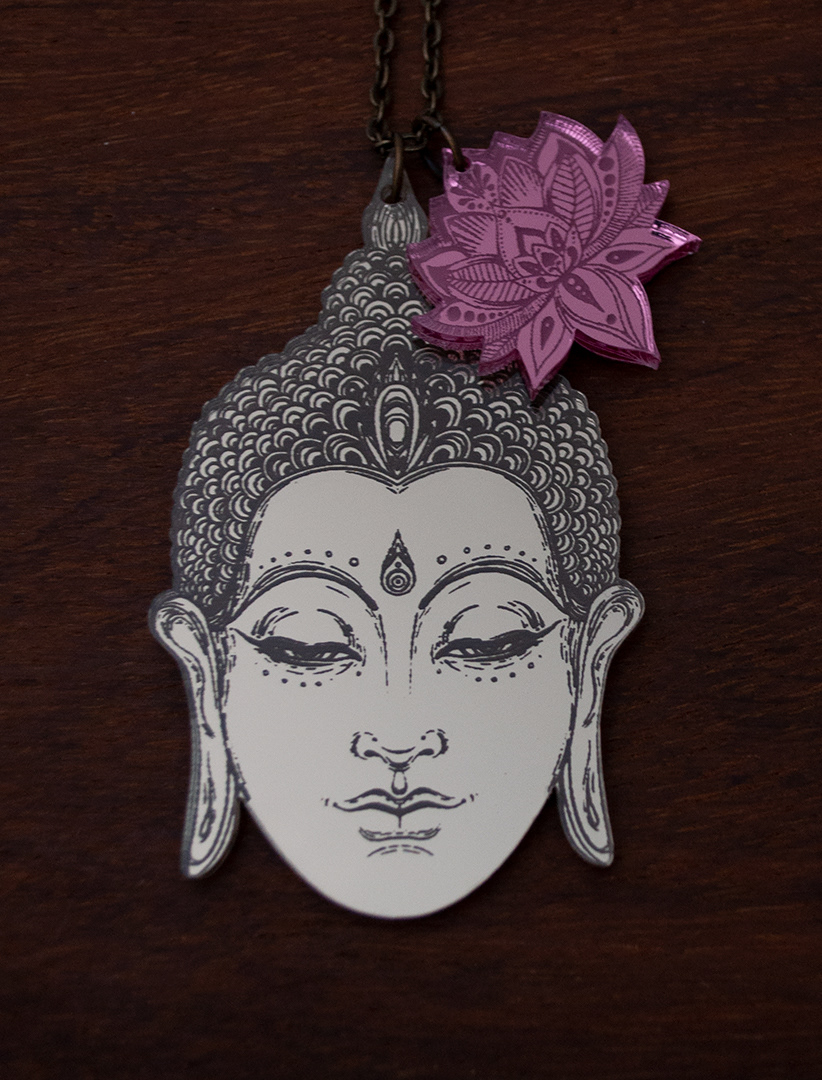 Buddha head pendant £5.95