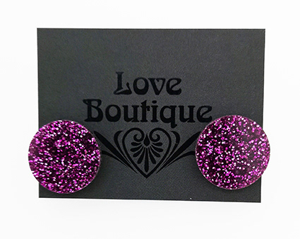 LCE311 £2.50 Glitter purple