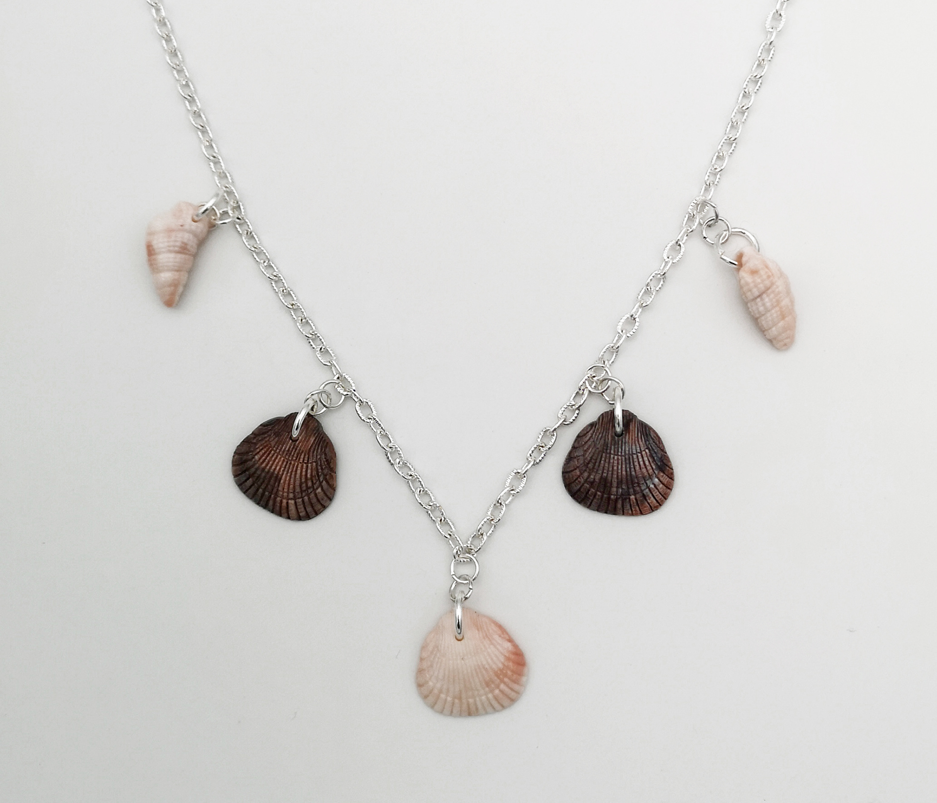 Shell charm necklace £5.95