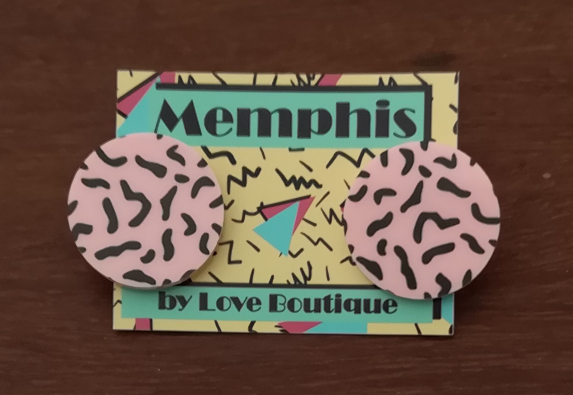 MEMSTD £2.50 Pink squiggle