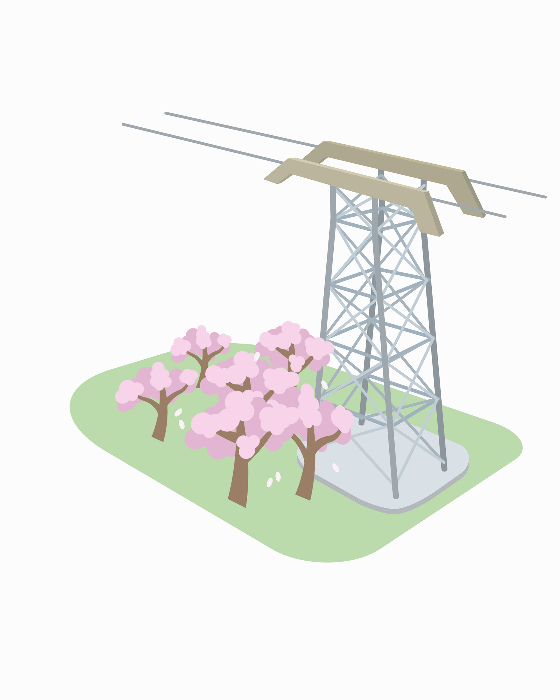 東涌櫻花園插圖設計