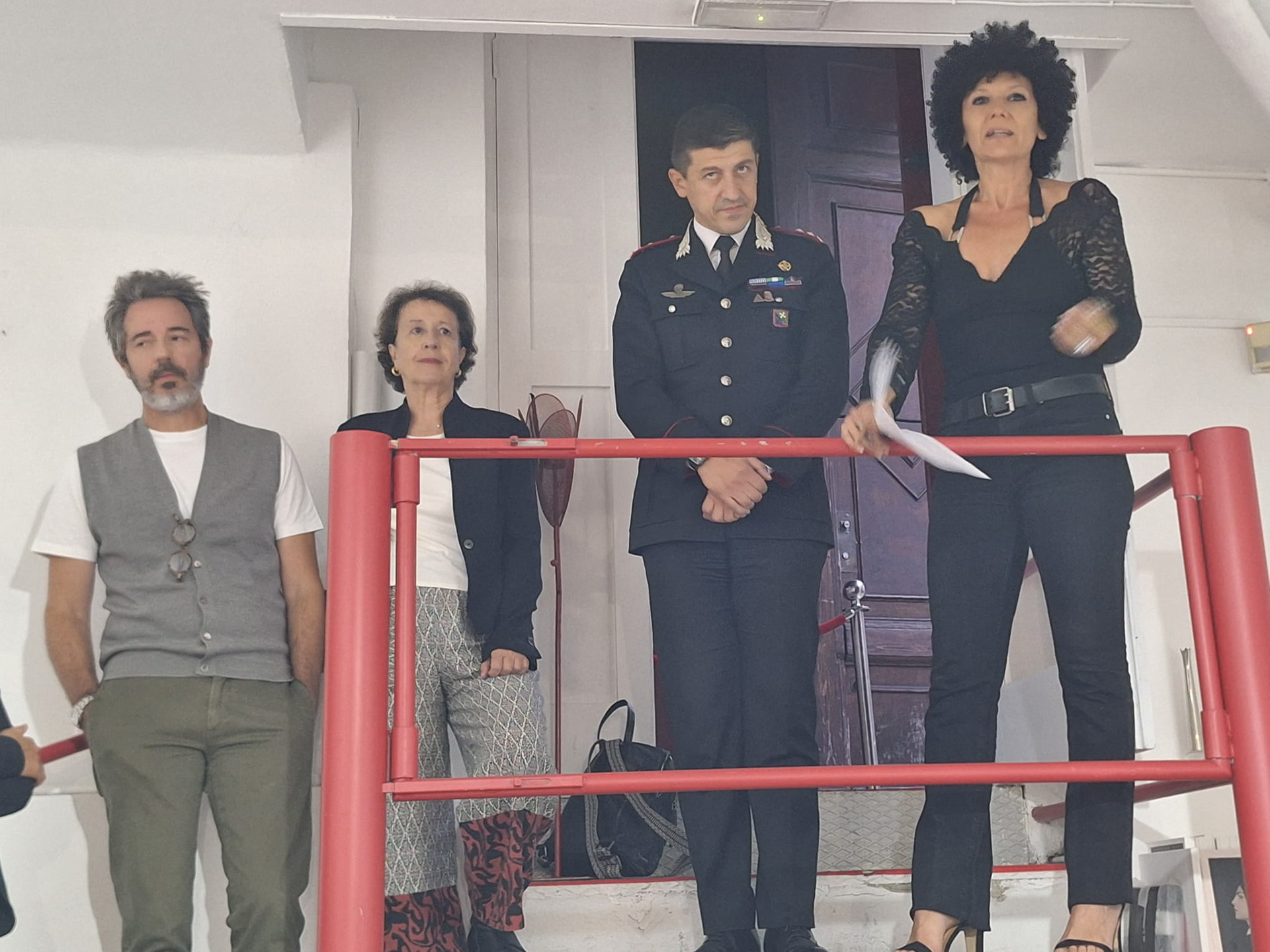 ANDREA BRERA, FEDERICAPAOLA CAPECCHI, TENENTE COLONNELLO AGOSTINO SCALA, VALERIA BORGESE