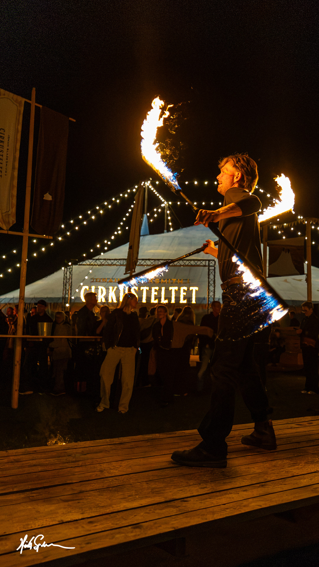Jonah Blacksmith i Cirkusteltet