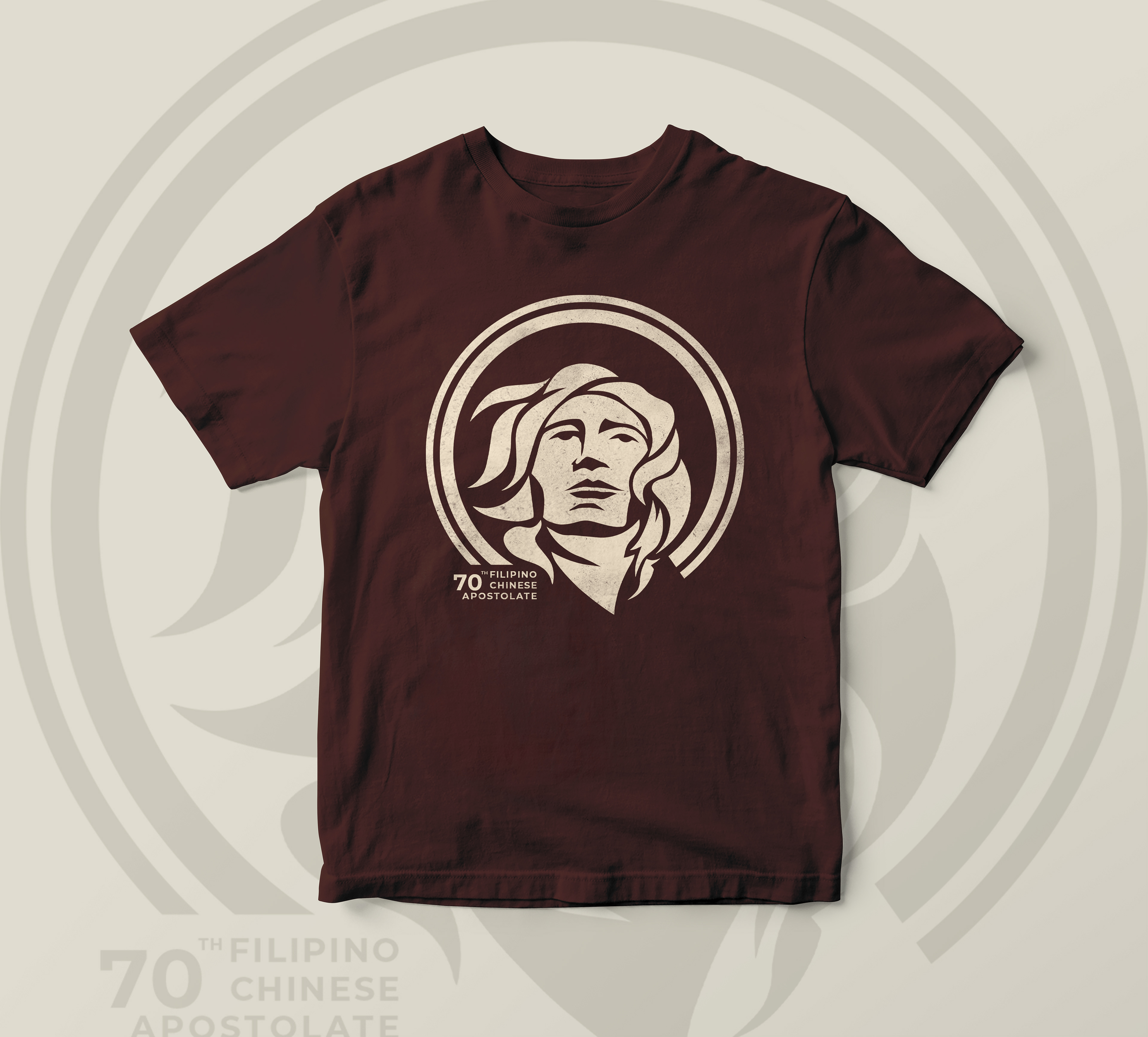 70th Filipino Chinese Apostolate of the Philippines San Lorenzo Shirt Design