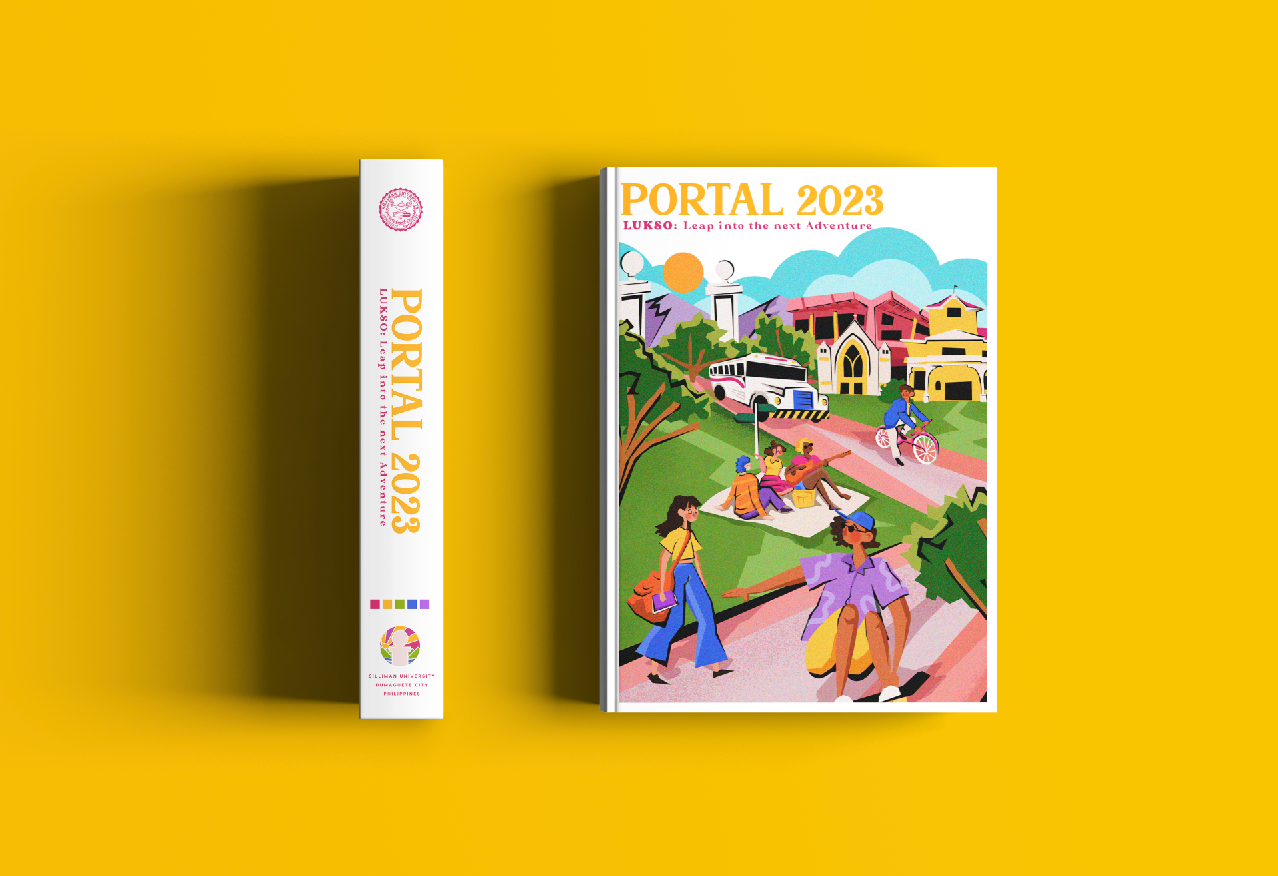 Silliman University Yearbook Publication 2023 Cover Design