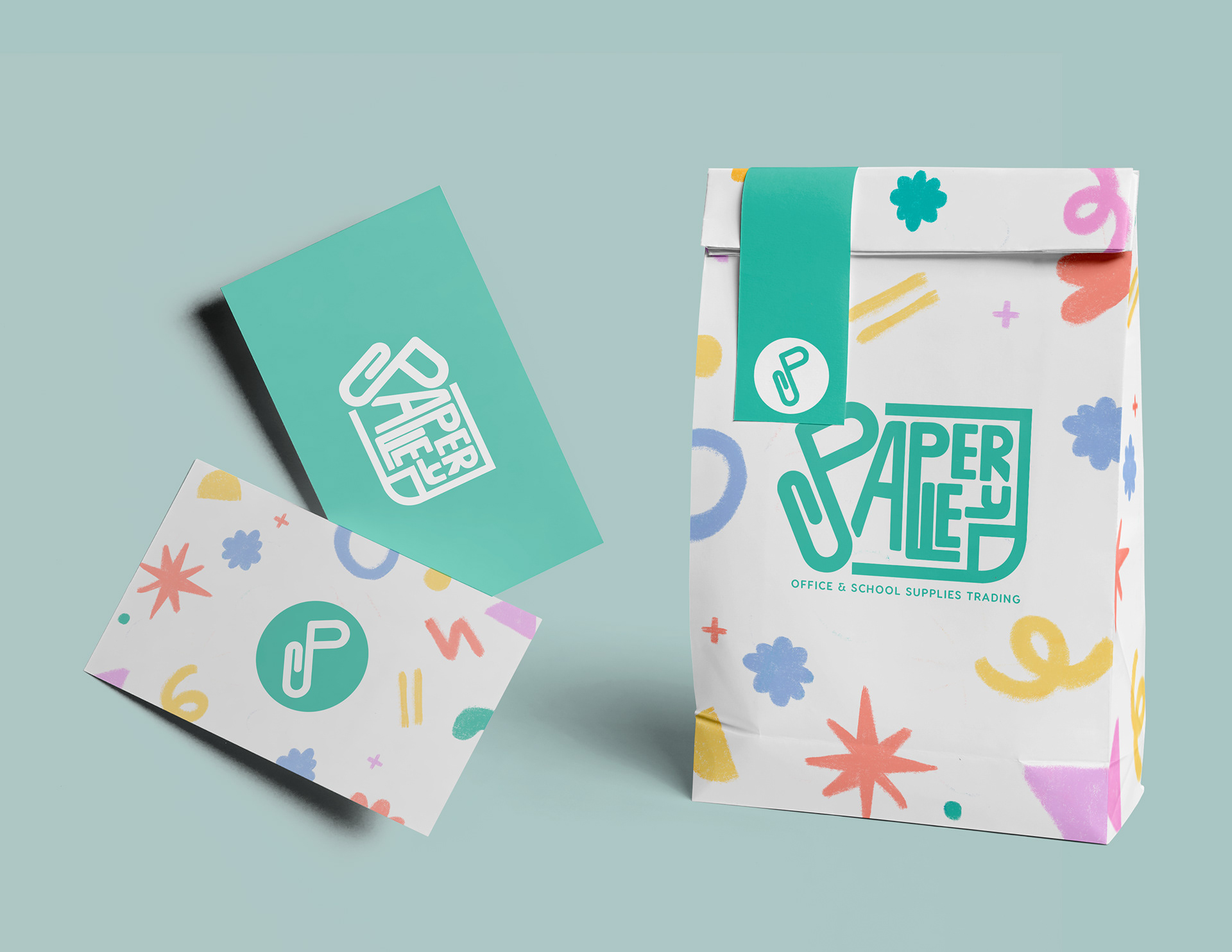 Paper Alley Logo and Packaging Design
