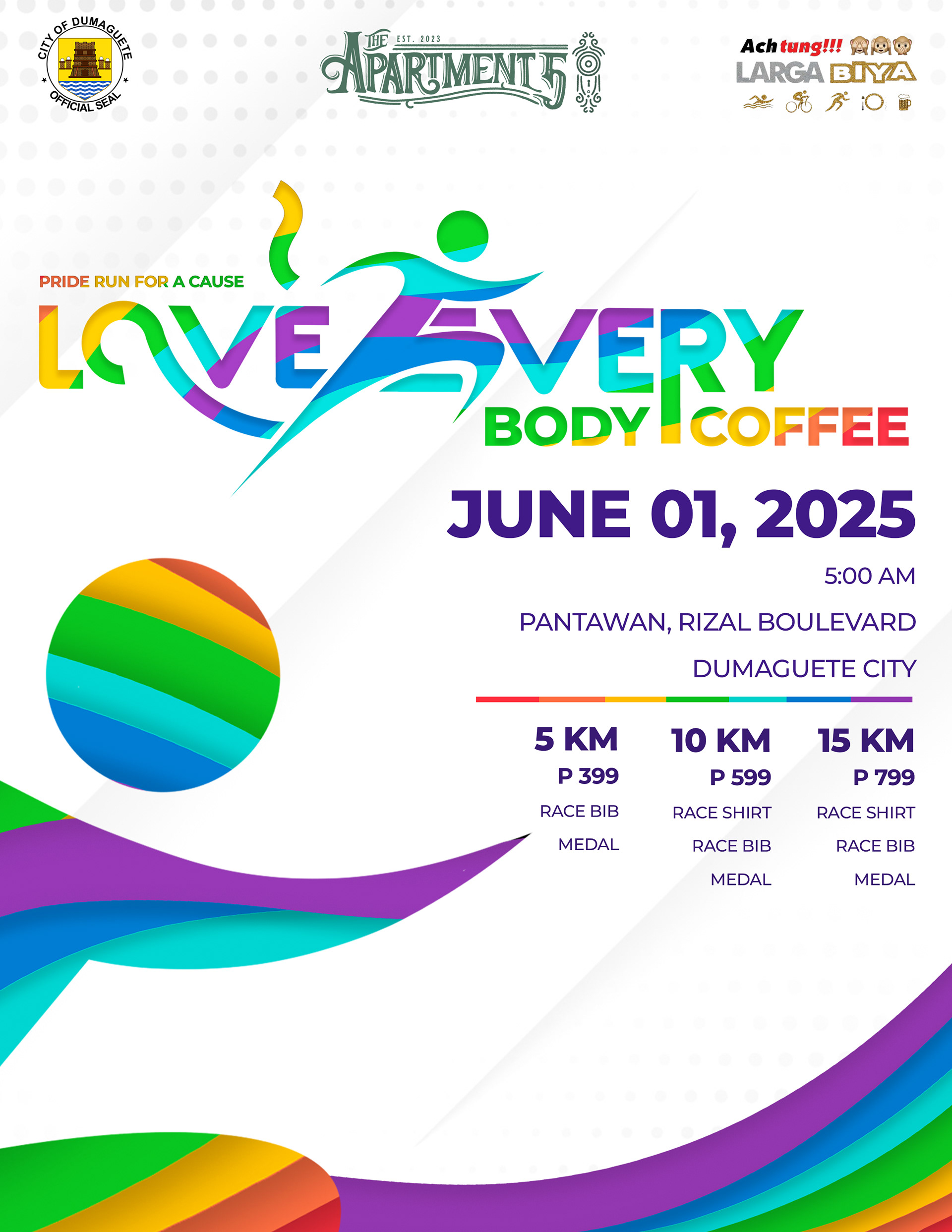 Apartment 5 - Pride Run Publication Material Poster