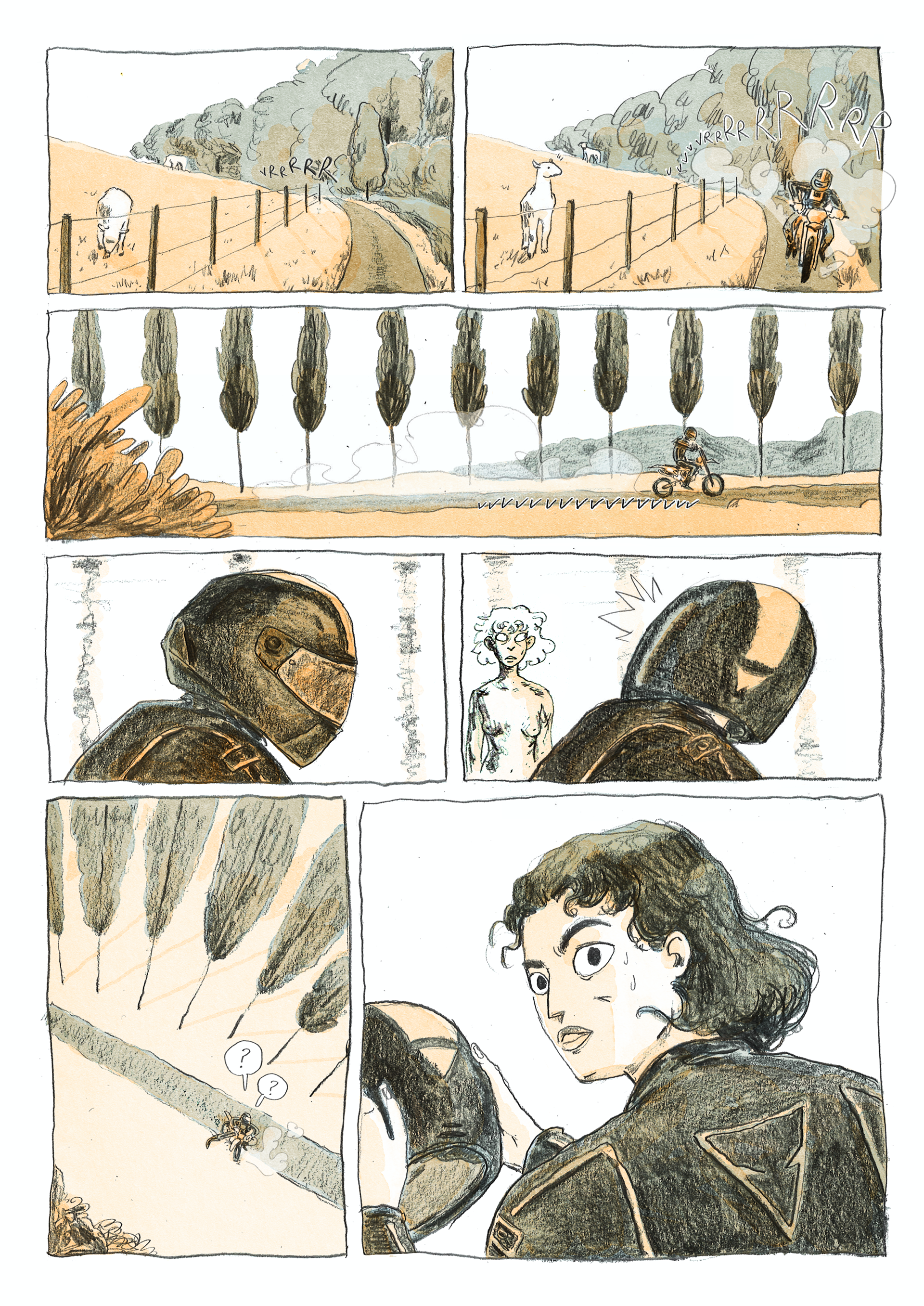 DIABLES extrait ch.5 > crayon et photoshop