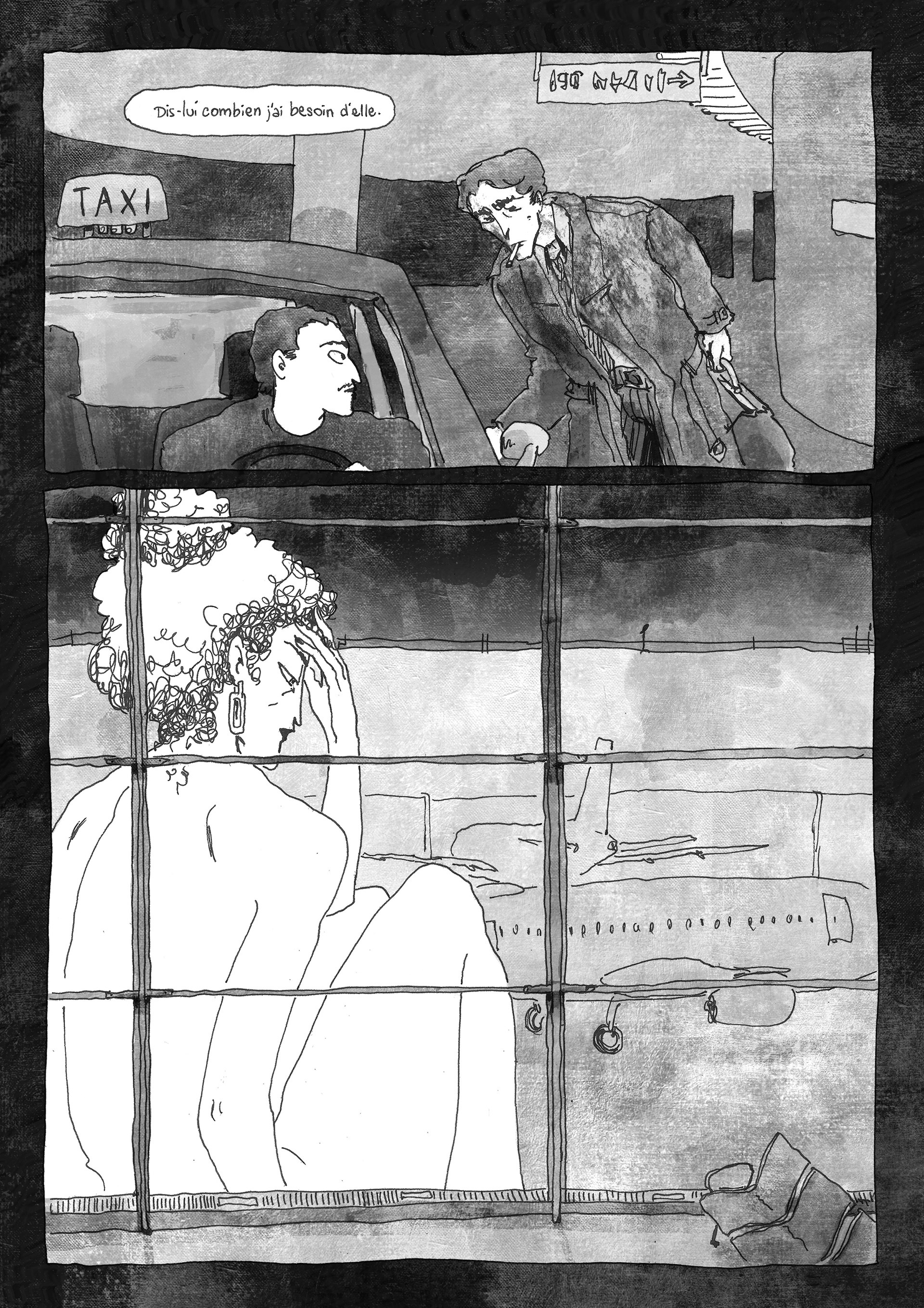 CLAIR DE FEMME ch2-p.4 > crayon et photoshop
