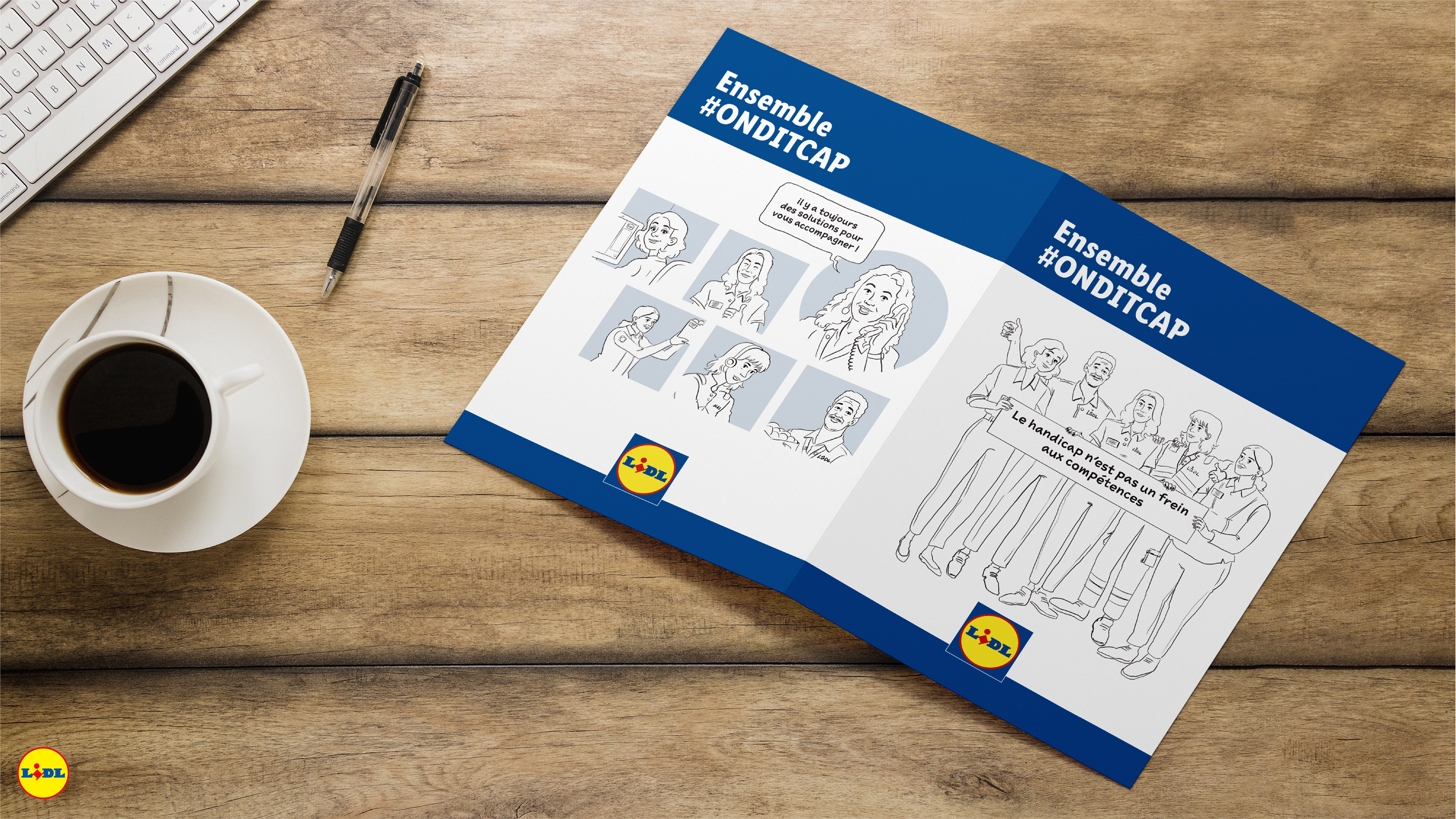 bande dessinée (dessin) > brochure prévention LIDL