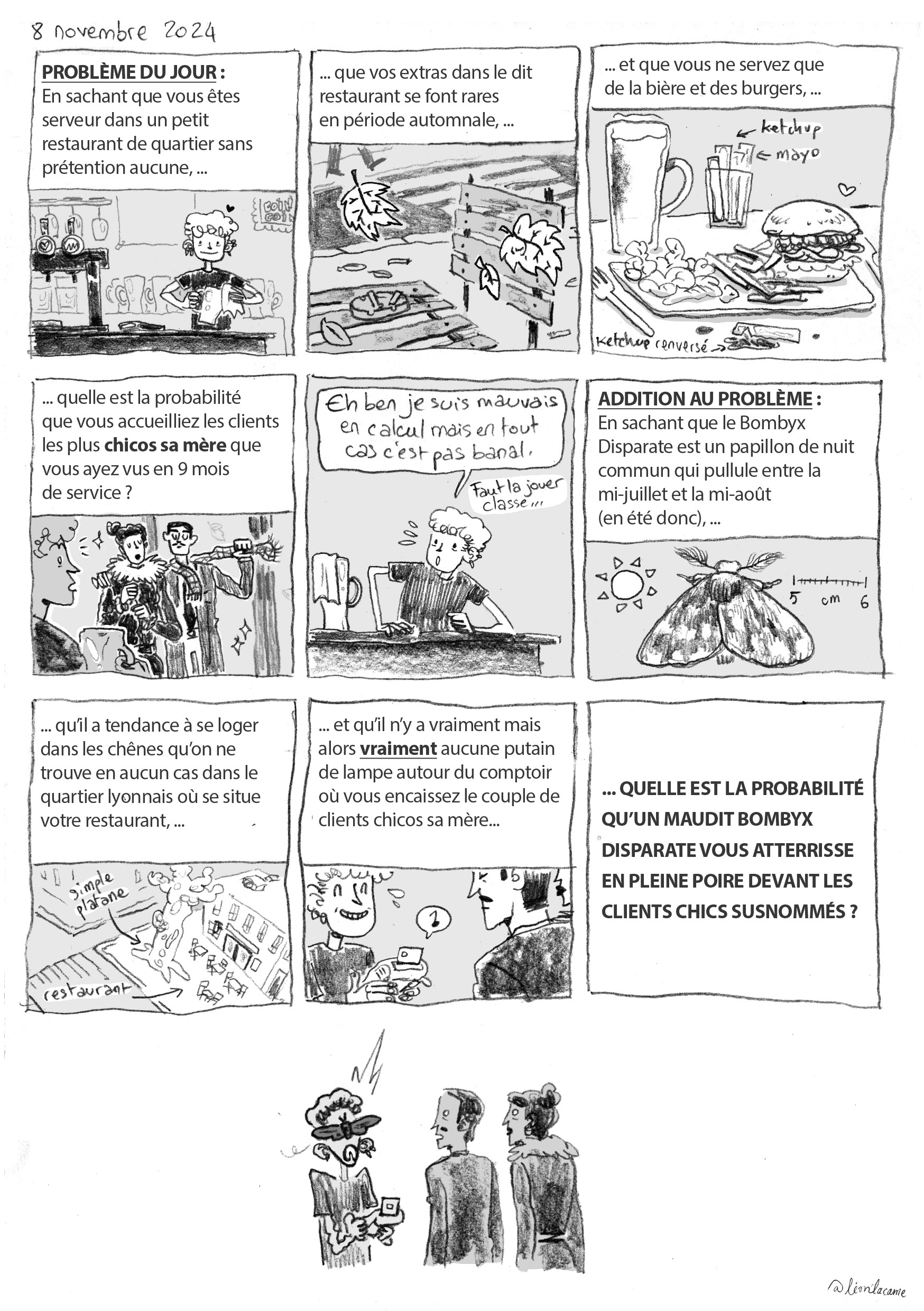planche BD > collaboration sur "Vadrouille" de Tamos le Thermos, crayon et photoshop