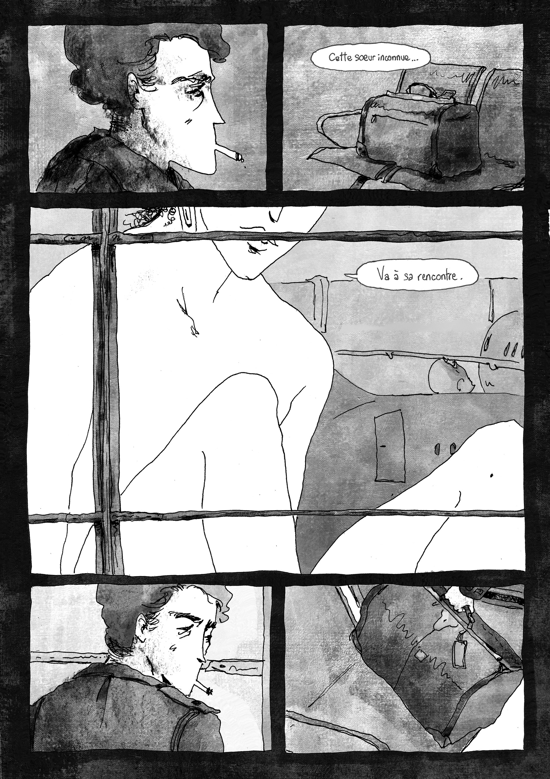 CLAIR DE FEMME ch2-p.3 > crayon et photoshop