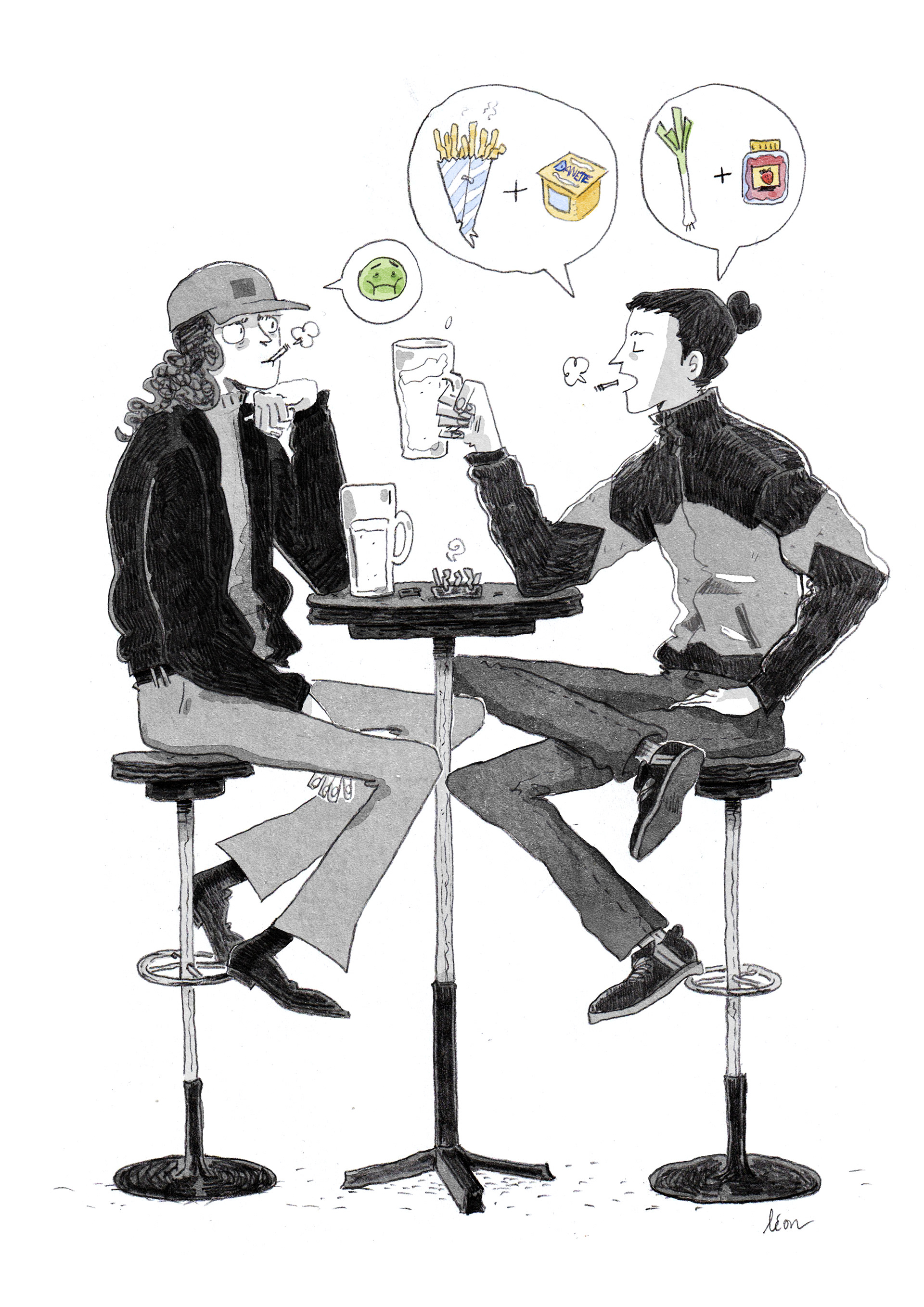 illustration > crayon, photoshop
