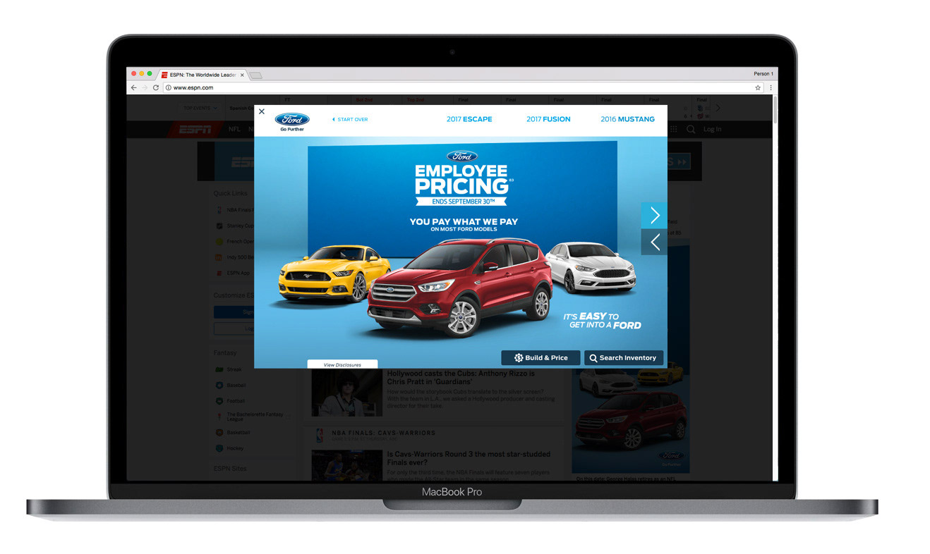 Employee Pricing Conto Box