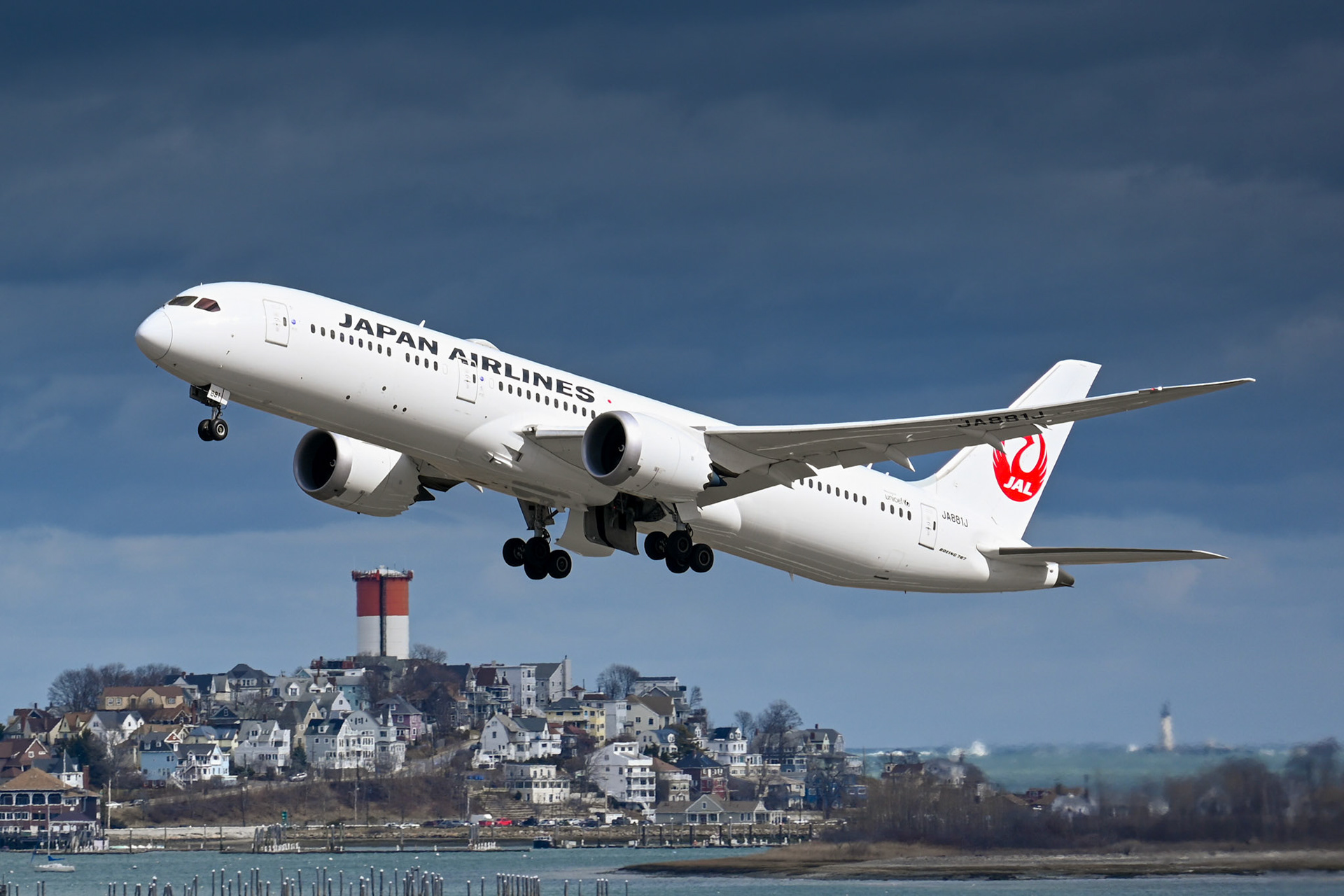 Japan Airlines 787 - Boston MA