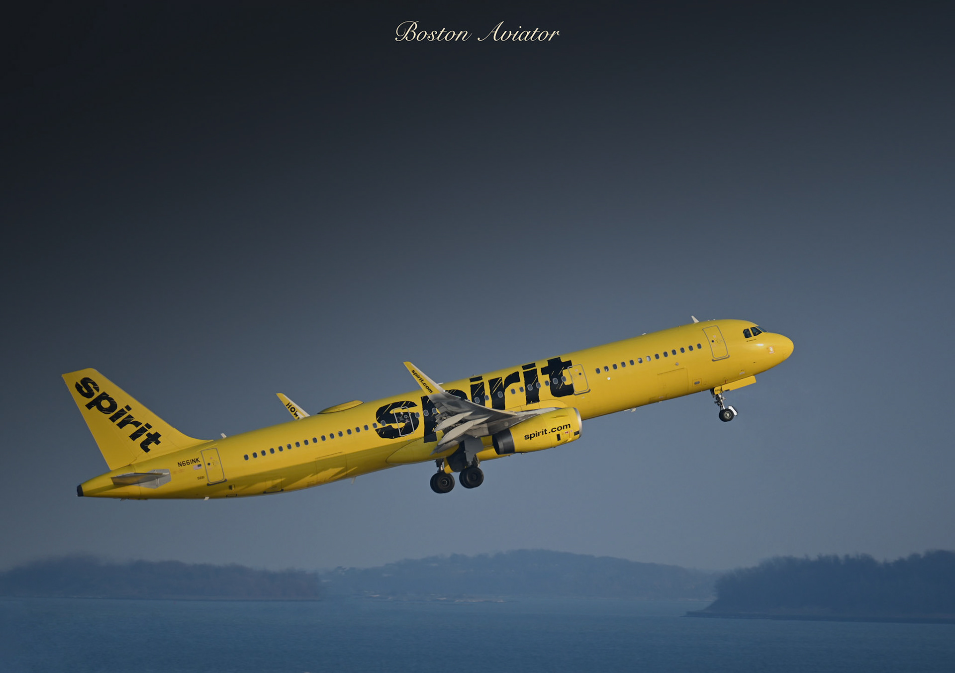 Spirit A321 - Boston MA