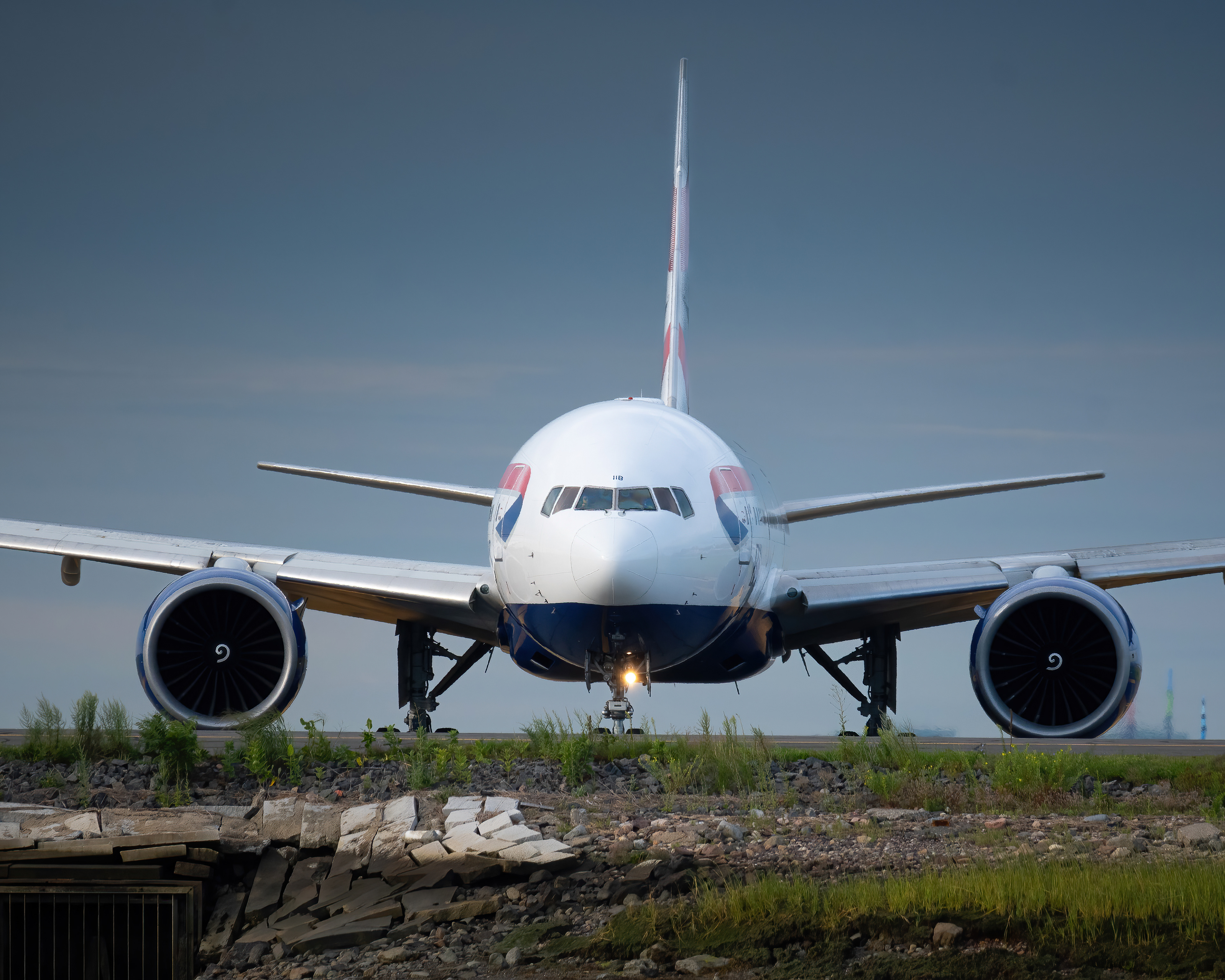 British Airways 777 - Boston MA