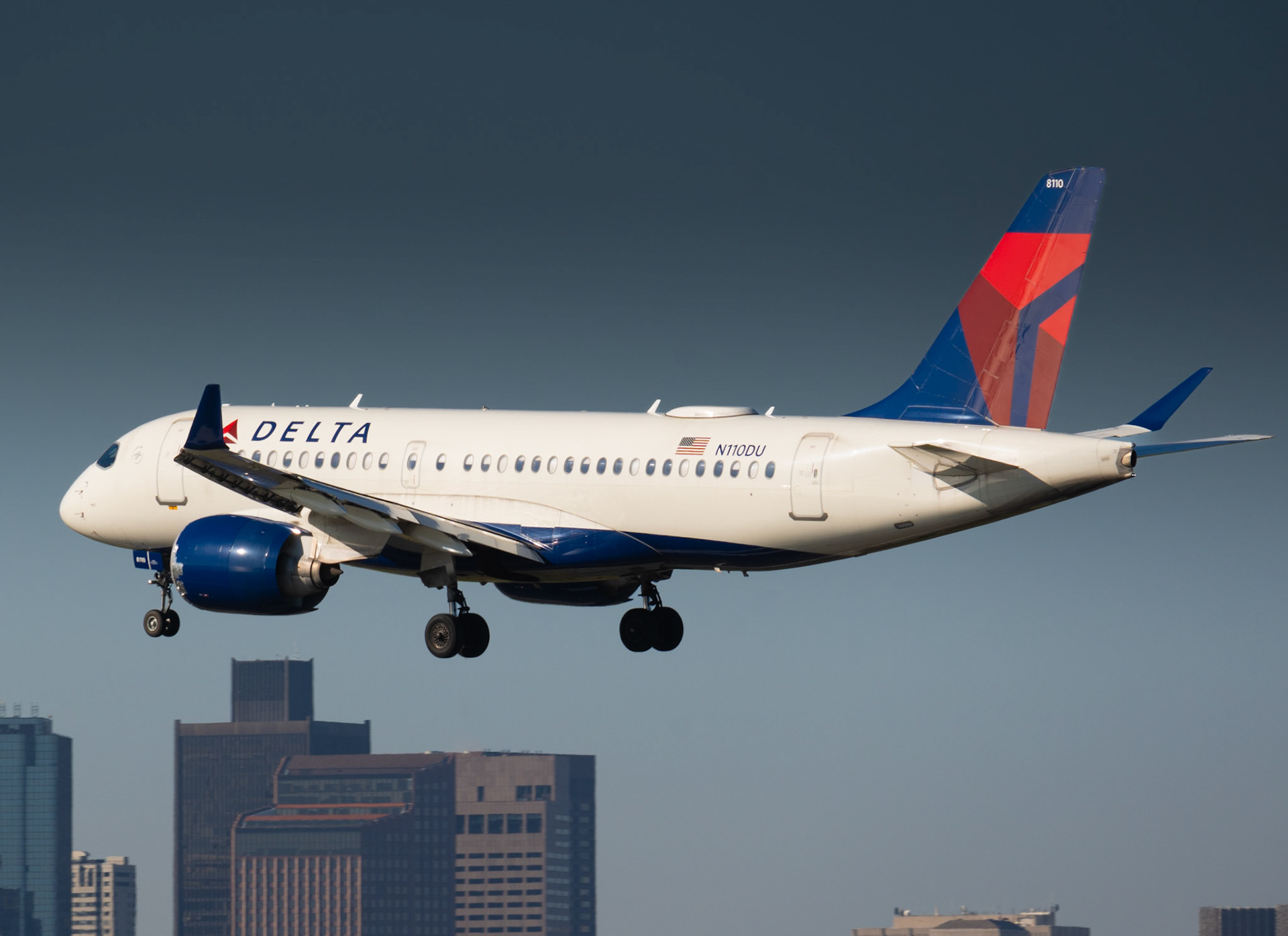 Delta A220 - Boston MA