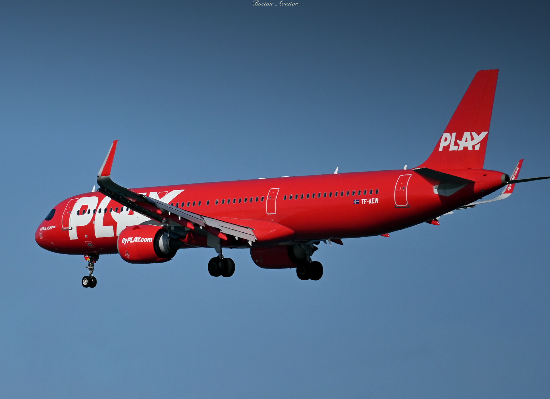 Play A321Neo - Boston MA