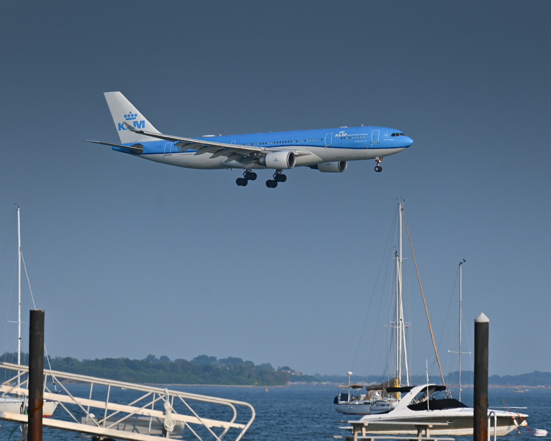 KLM A330 - Boston MA