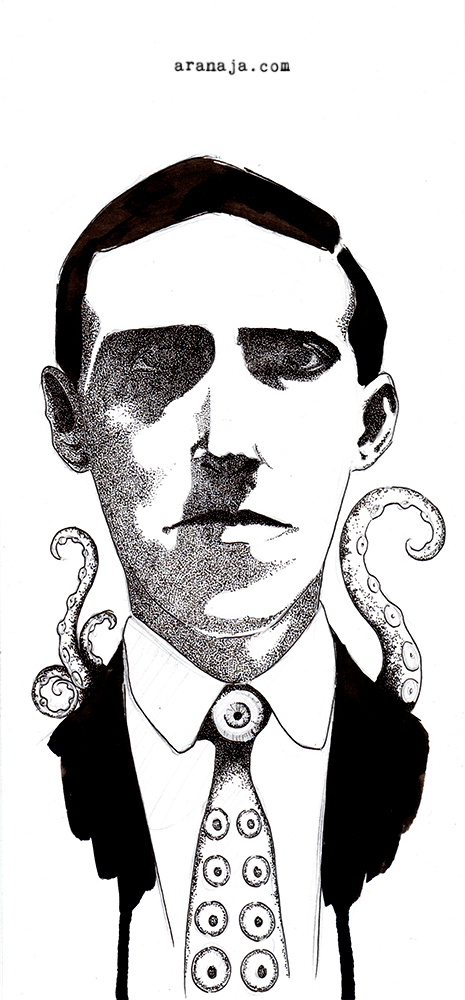 Inktober 2016 day 2 Lovecraft