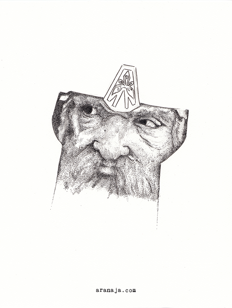 Inktober 2017 day 11 Gimli.