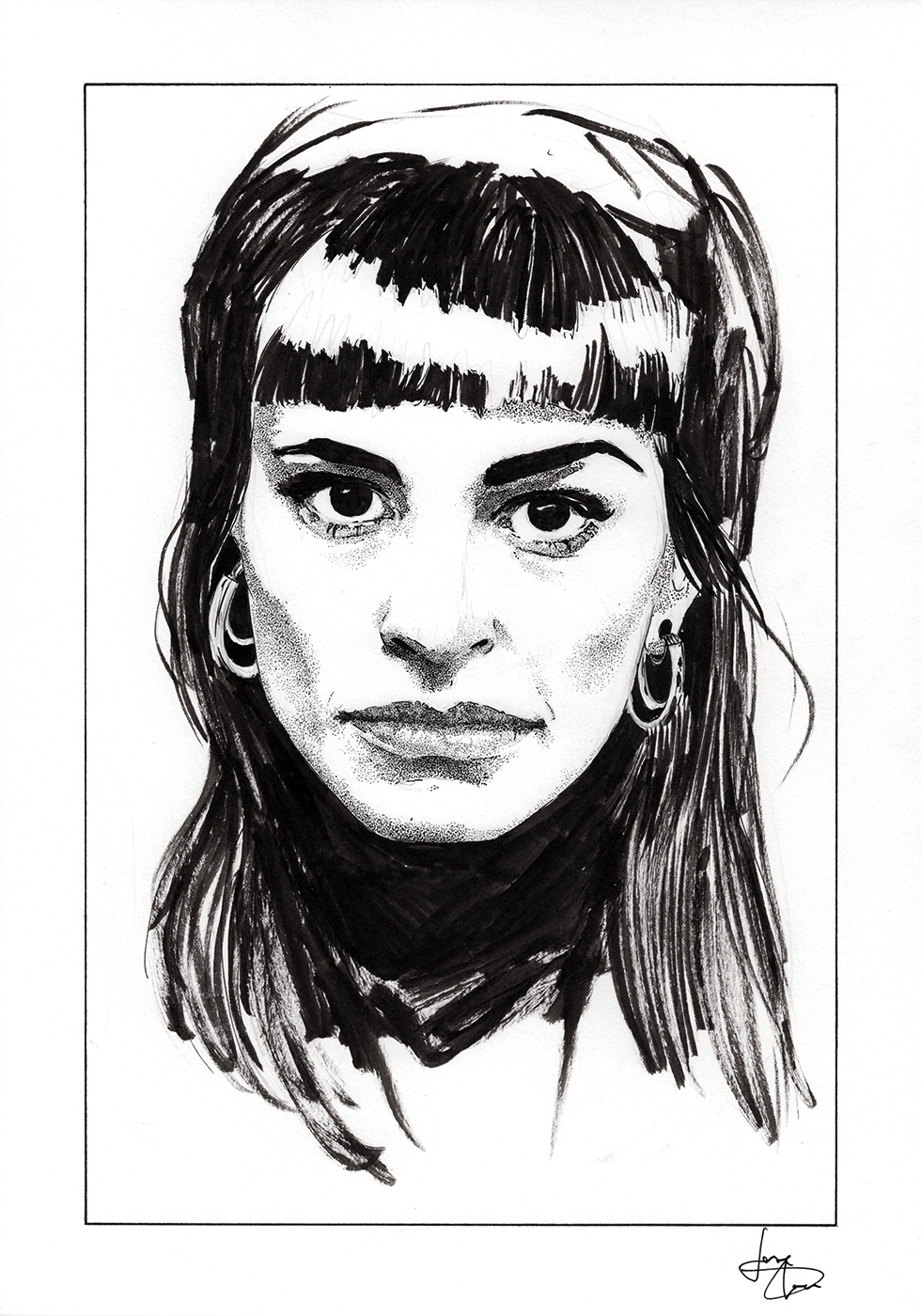 Inktober 2021 Stefanie Mannaerts