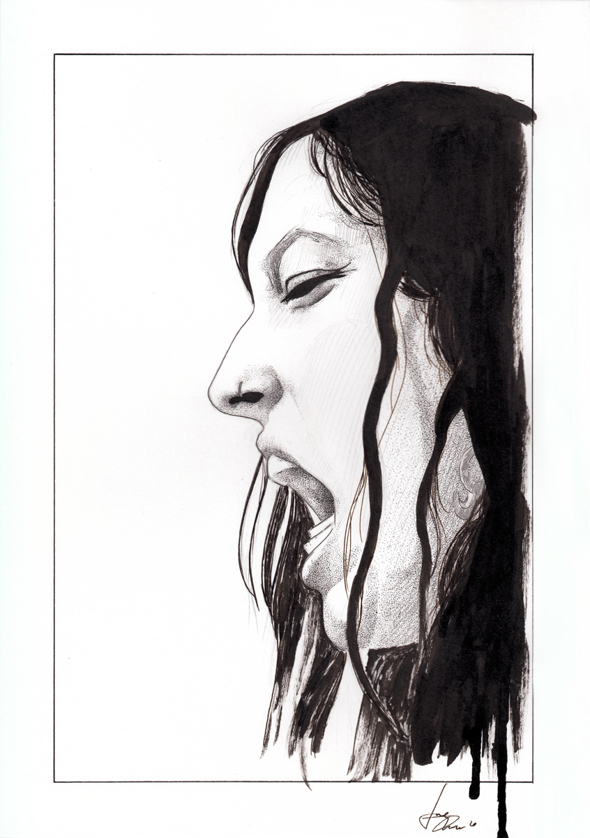 Inktober 2020 Stevie Floyd
