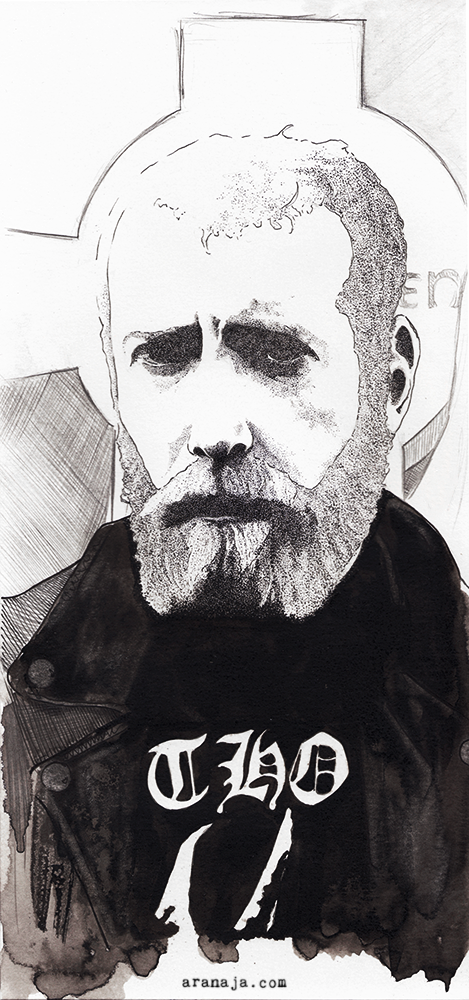 Inktober 2016 day 28 Nick Holmes - Paradise Lost