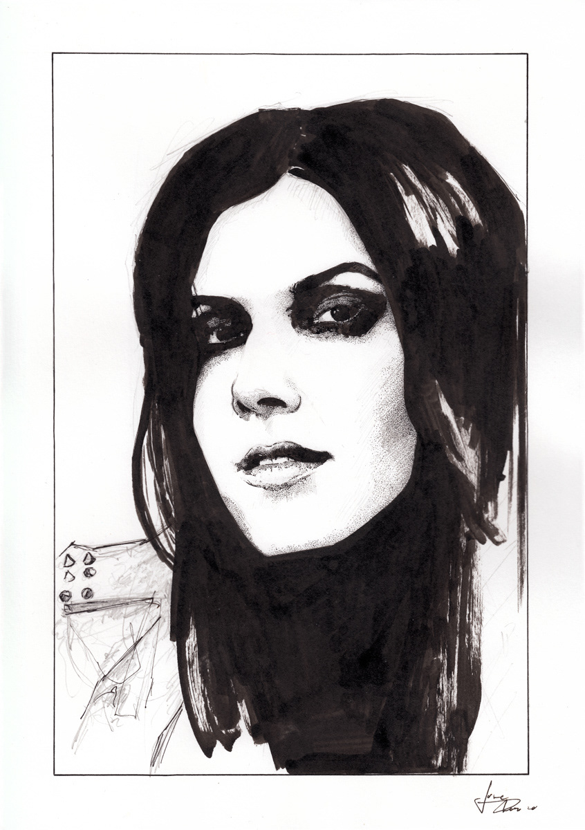 Inktober 2020 Cristina Scabbia