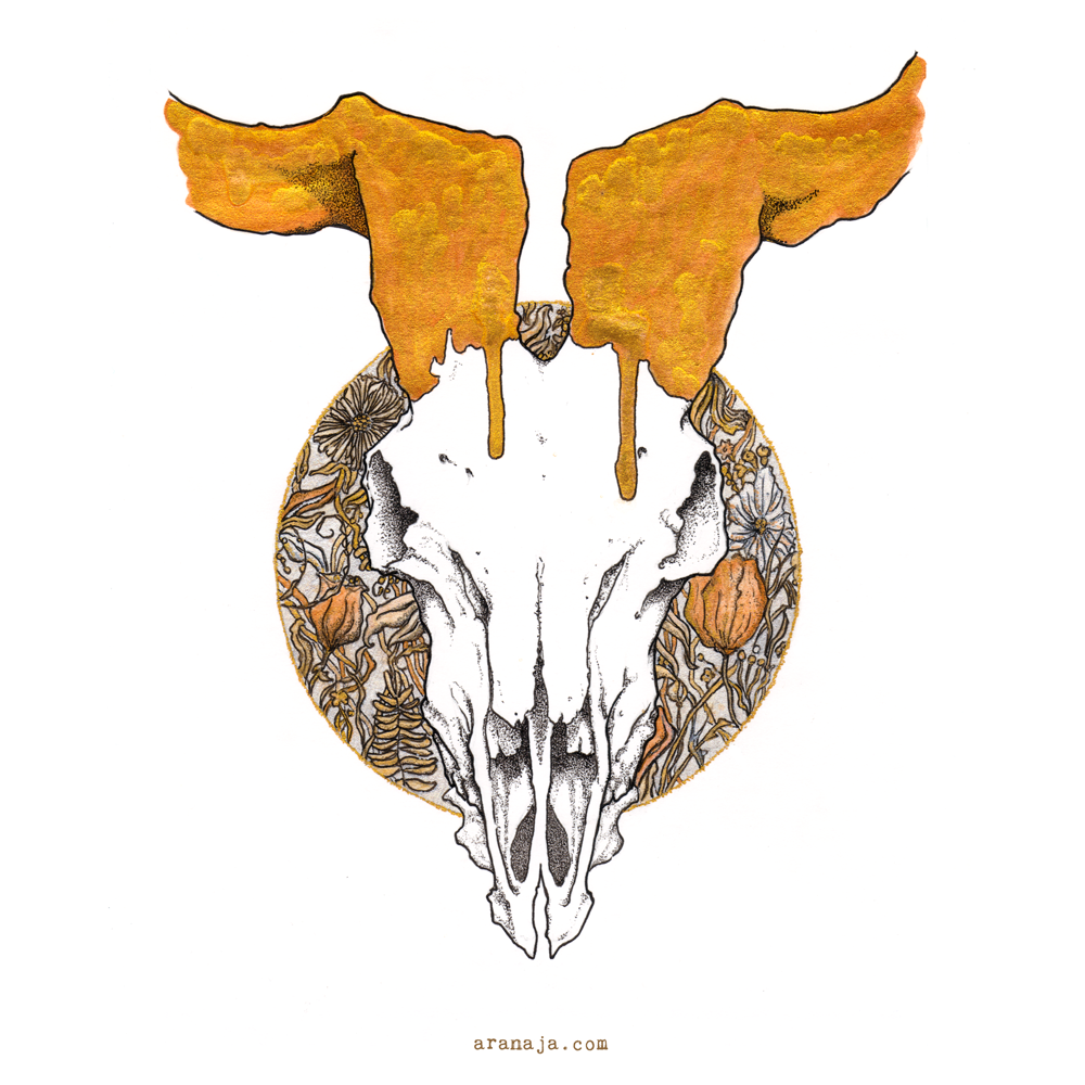 Goat Skull. 2016