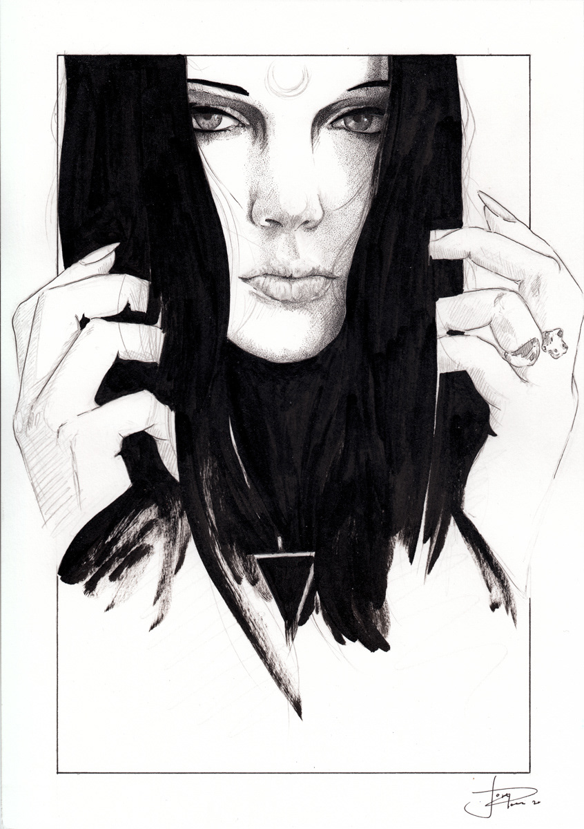 Inktober 2020 Heike Langhans