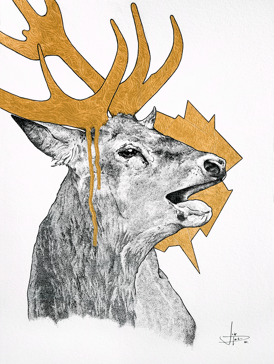 Deer & Gold II 2020