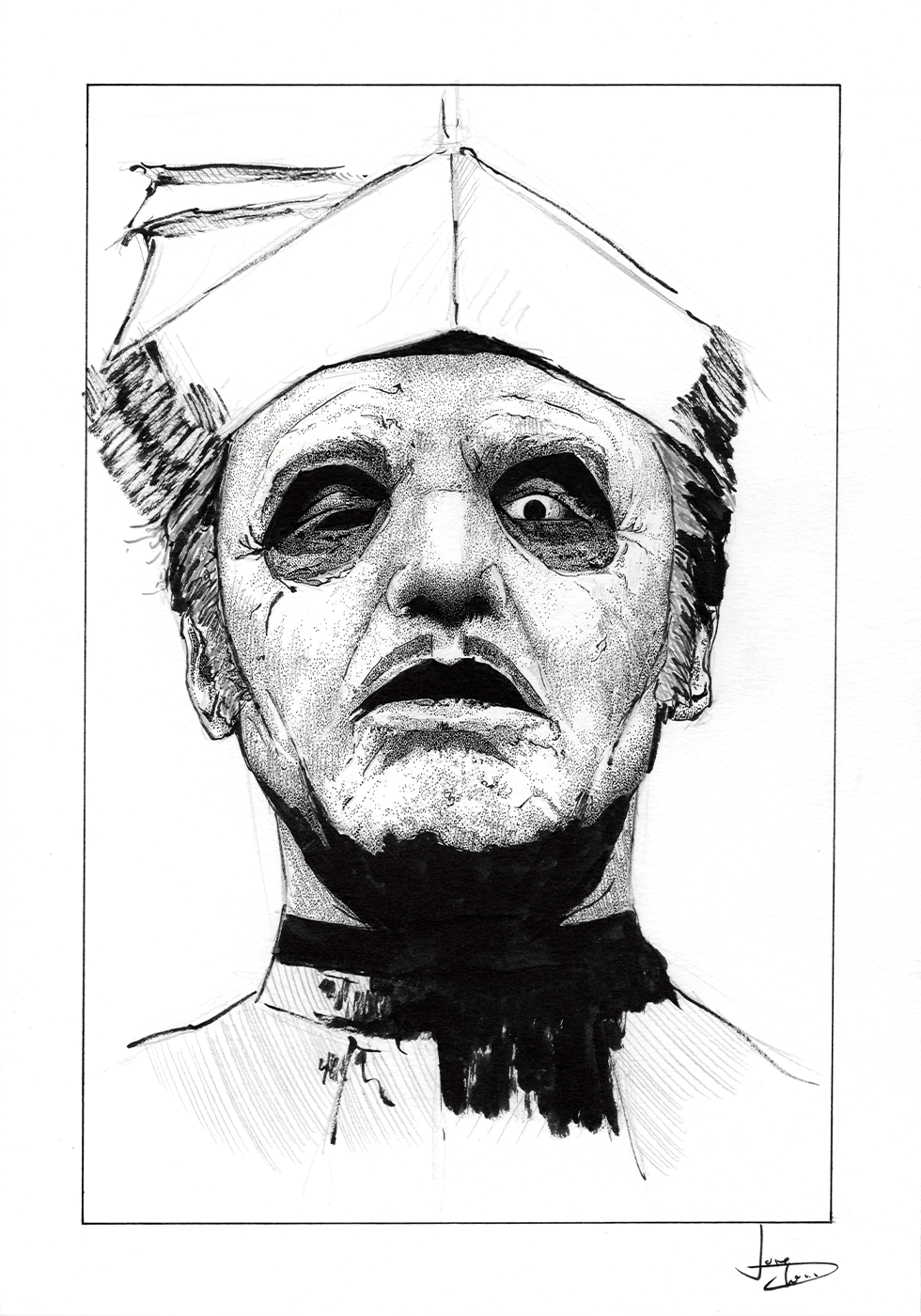 Inktober 2021 Cardinal Copia