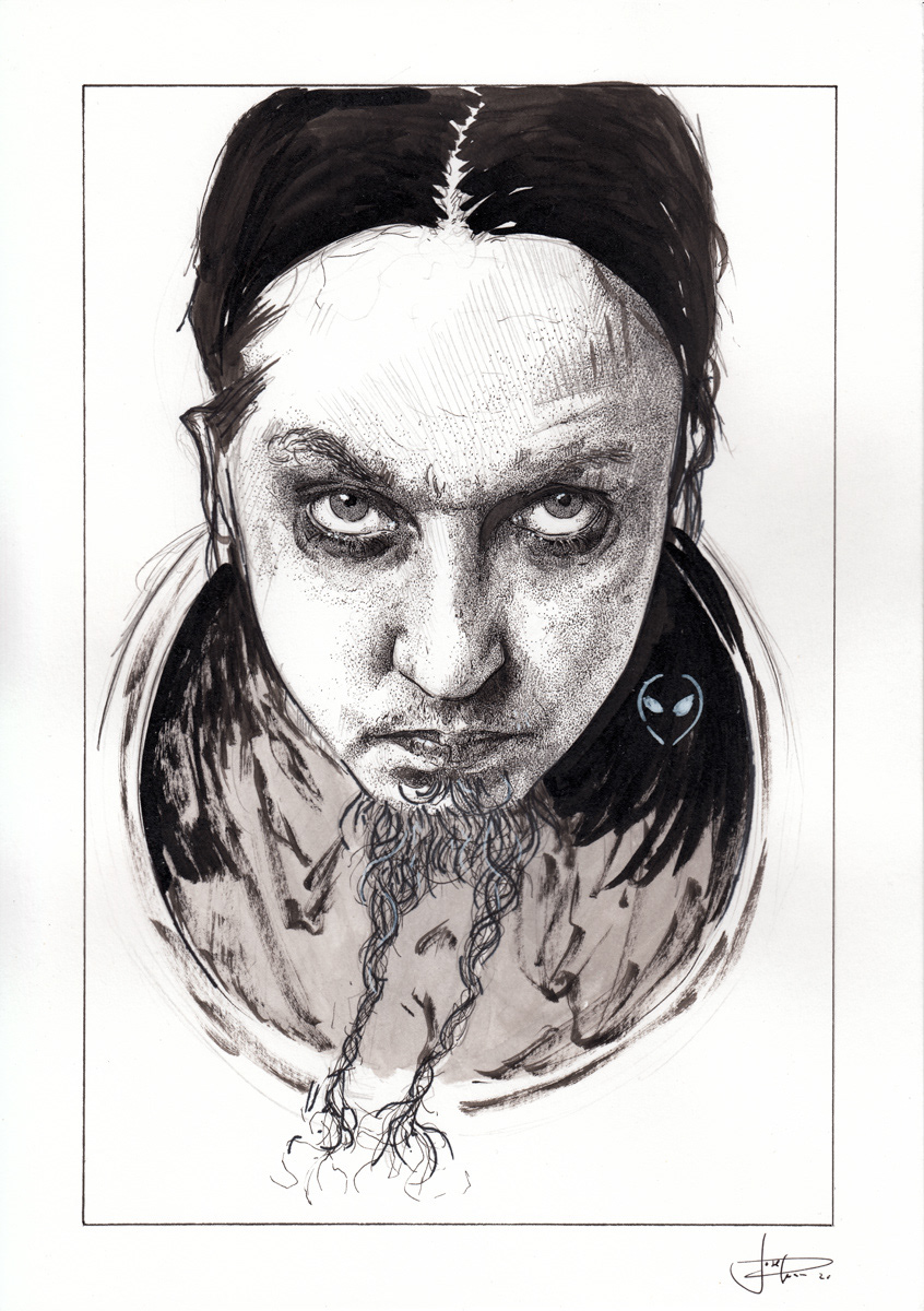 Inktober 2020 Peter Tägtgren