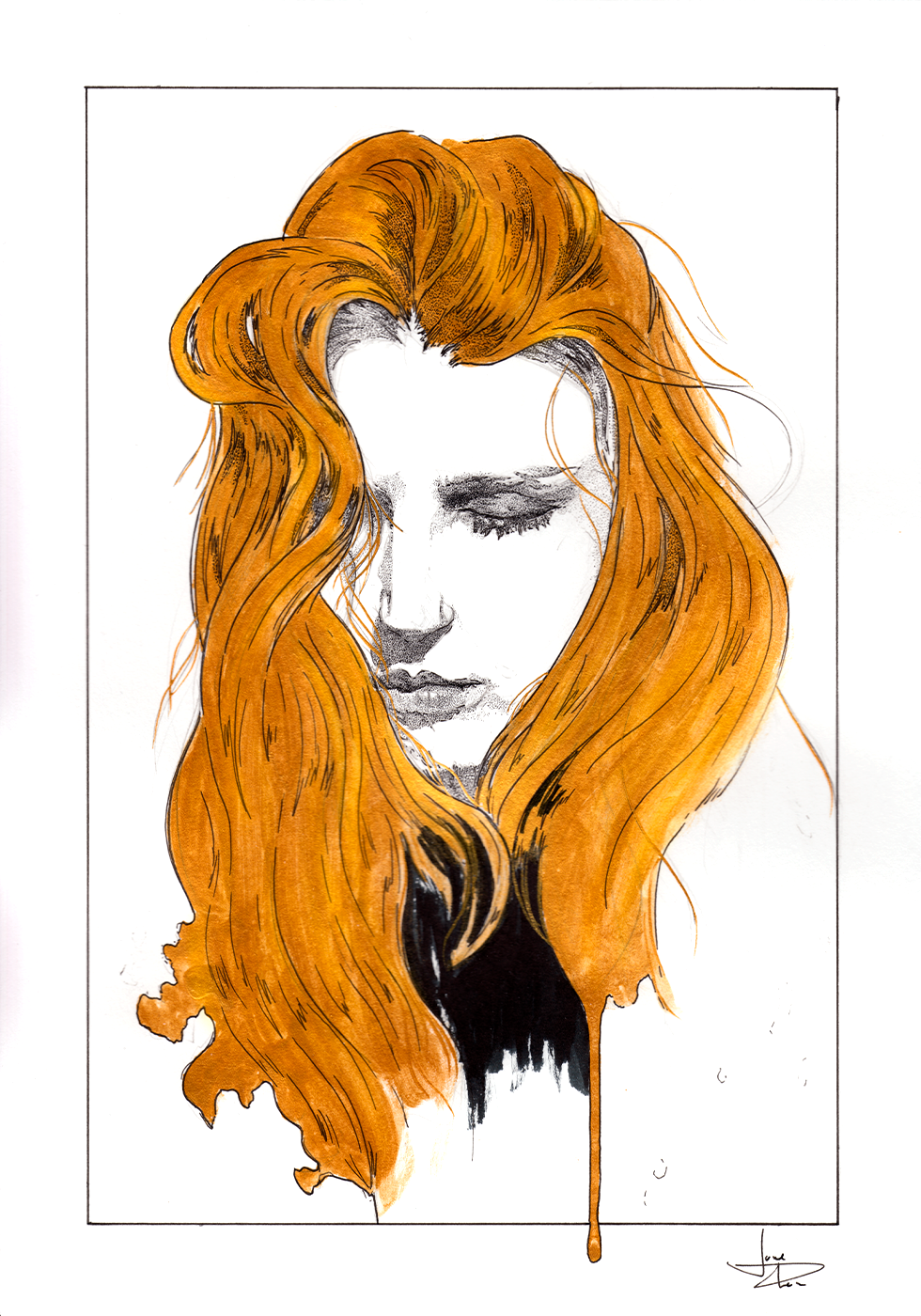 Inktober 2021 Sylvaine