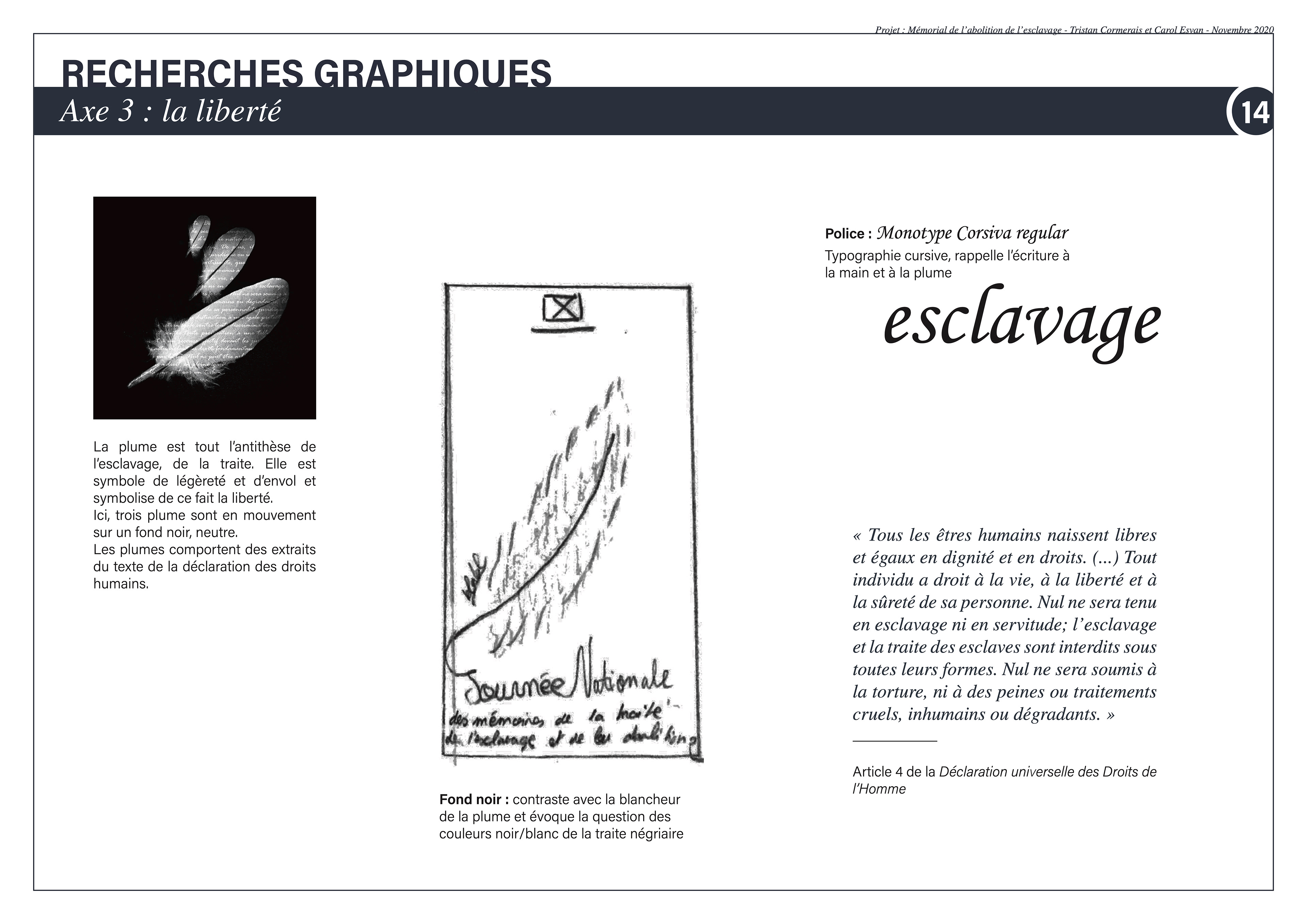 Recherches graphiques sur la liberté (Carol)