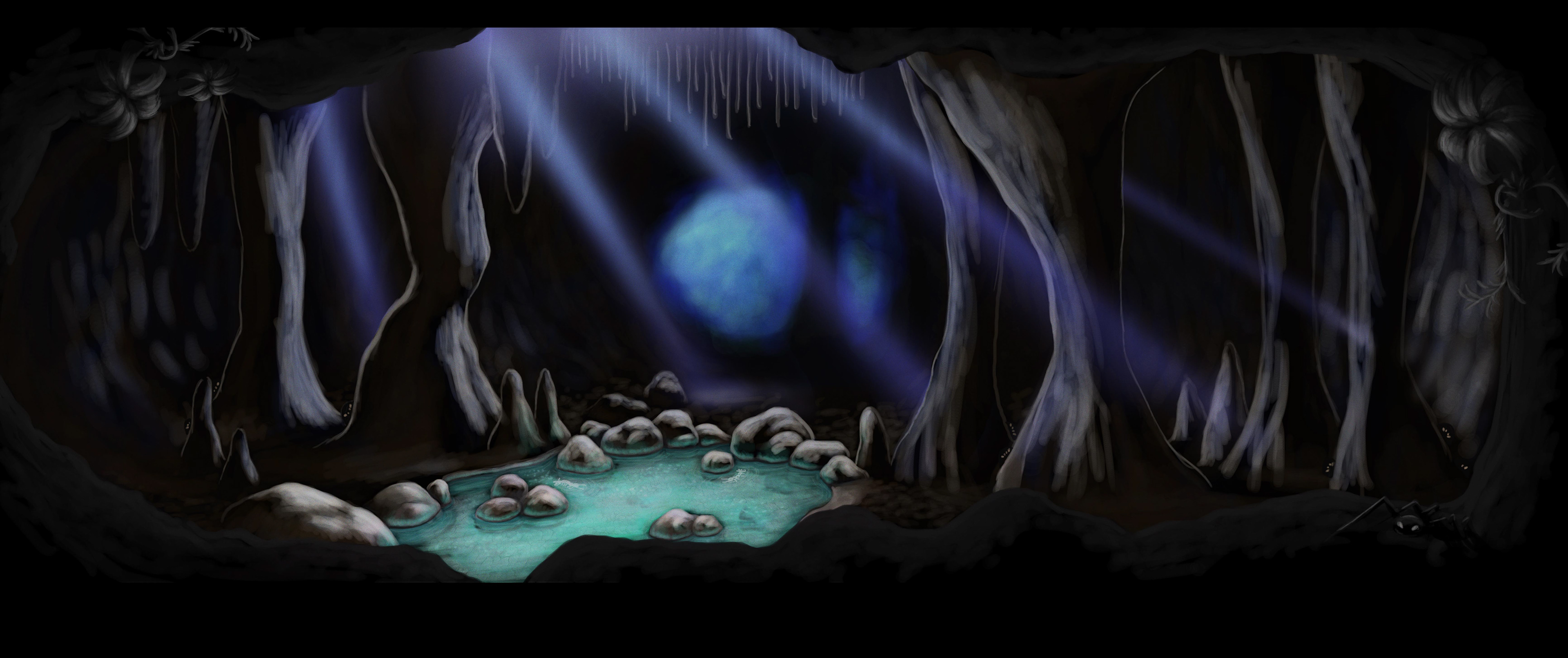 Production art - 'Sixteen Legs'