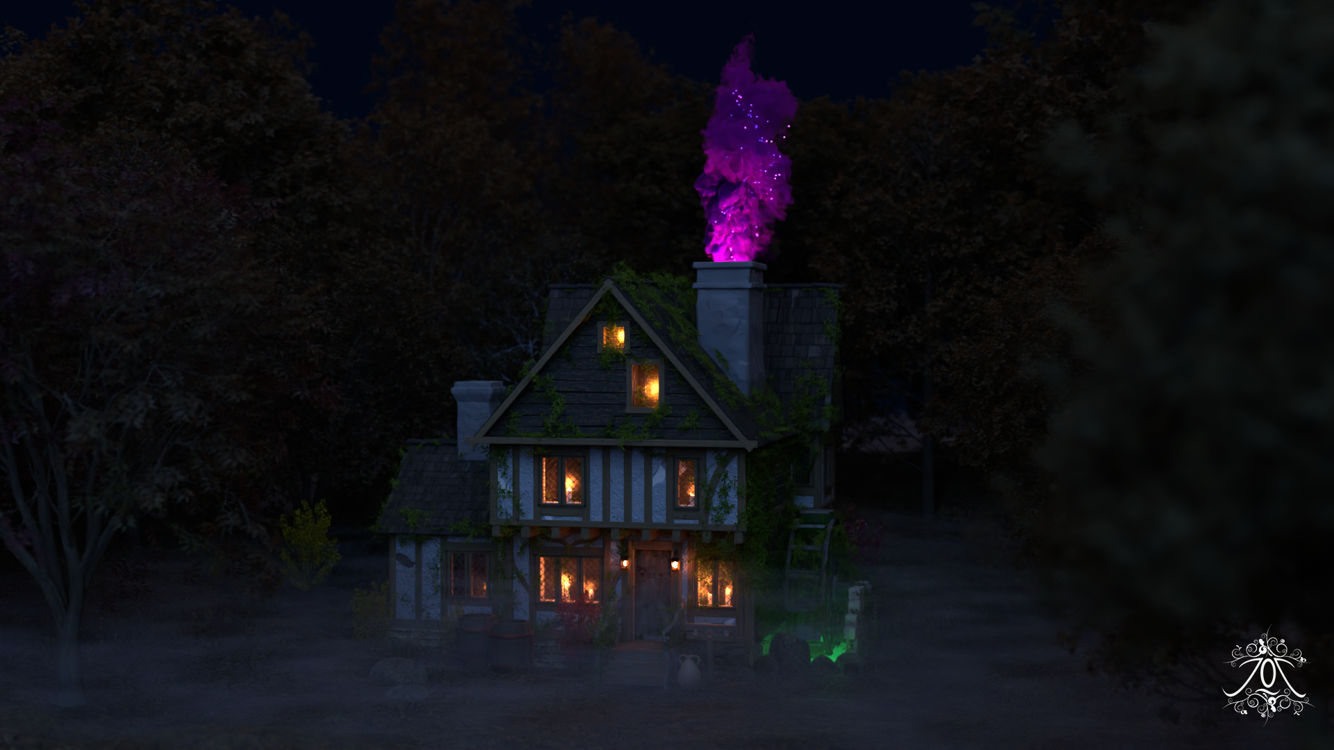 Sanderson Sisters Cottage - 3D model