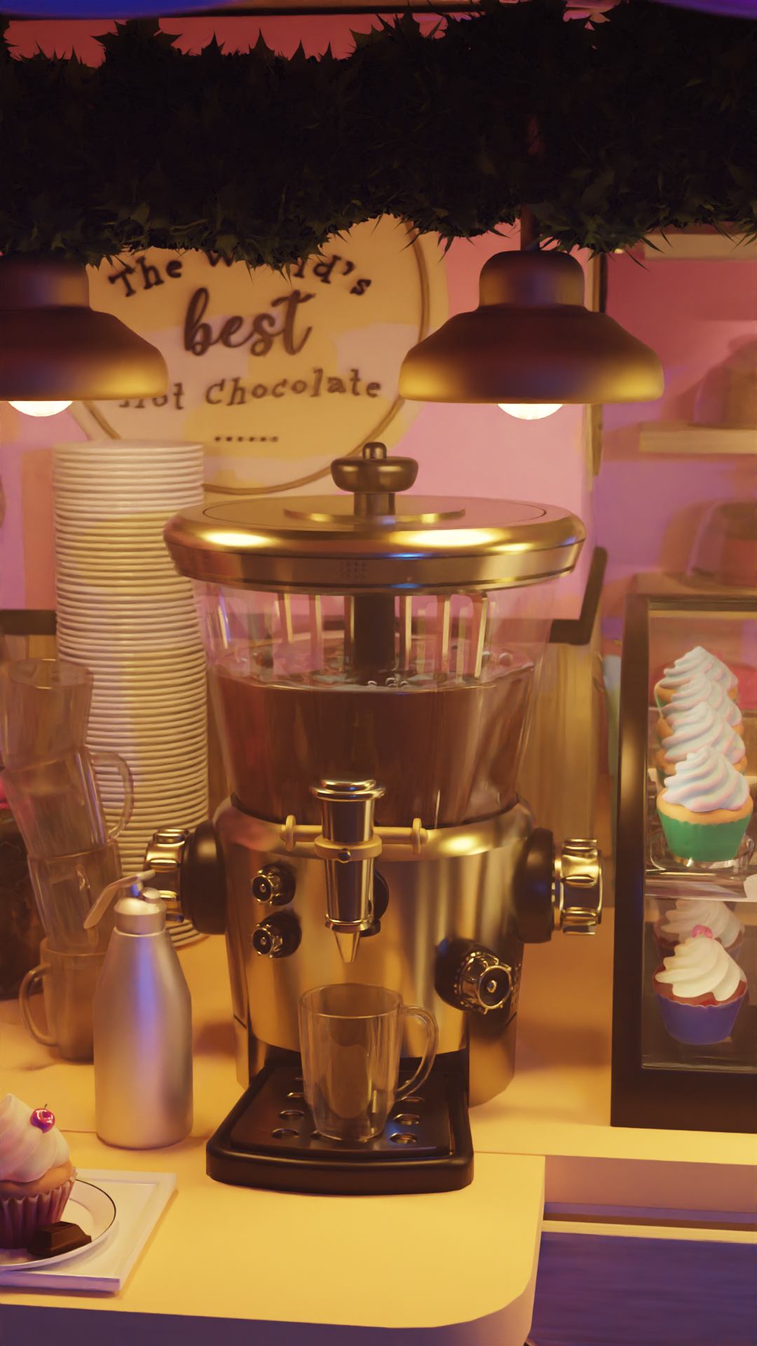 'The Cupcake Cart' - 3D model