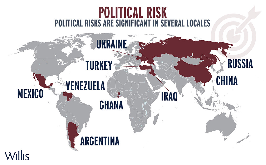 Simple, easy to follow graphic displaying country specific information.