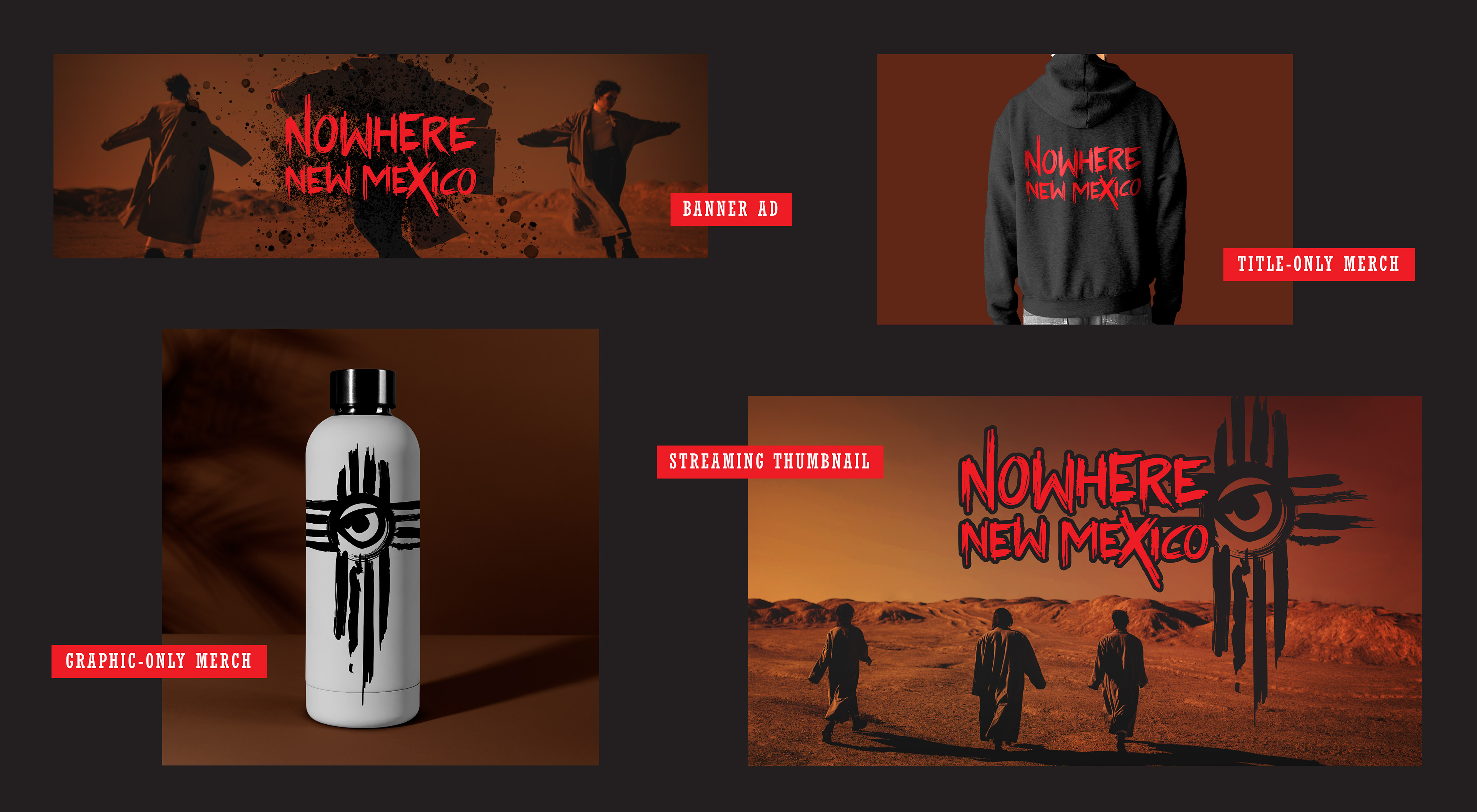The mockups & collateral