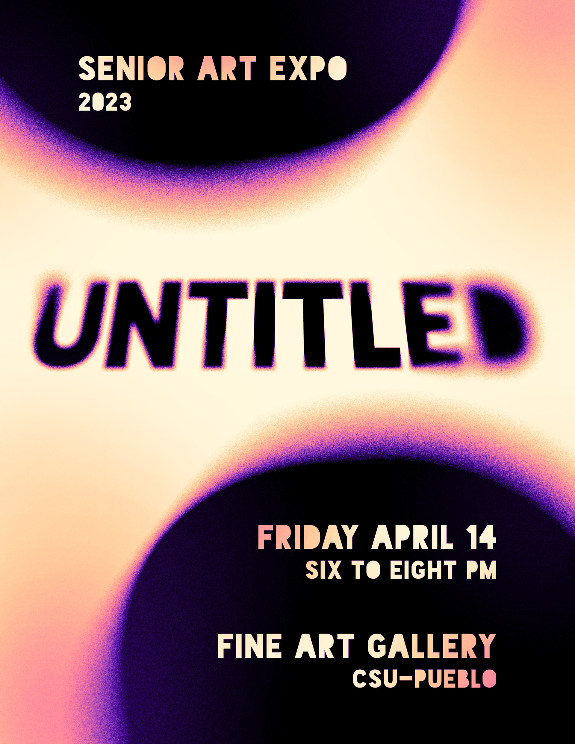 Untitled Art Expo flyer