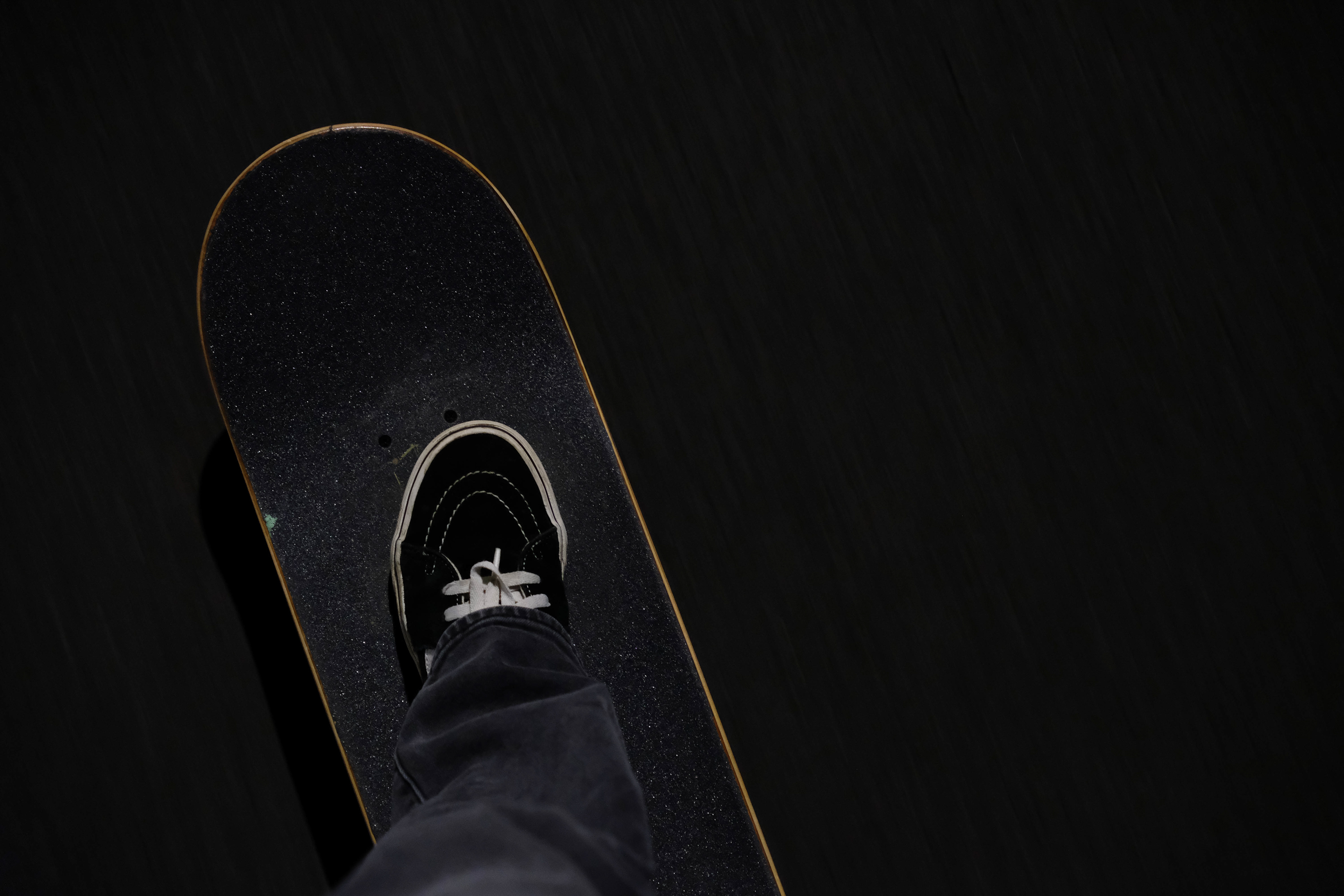 Me skateboarding in my Vans