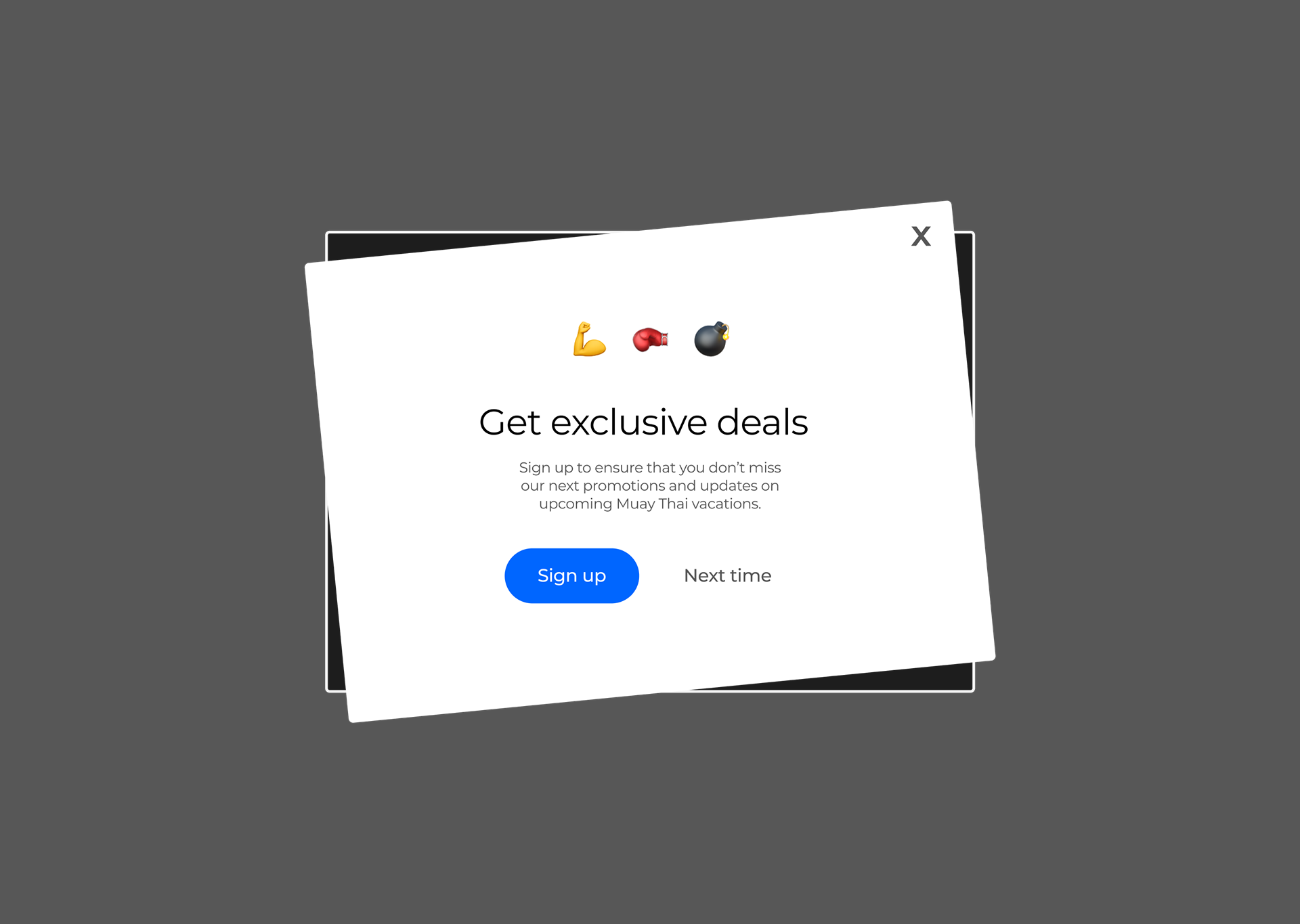 Pop Up - LoFi/Wireframe