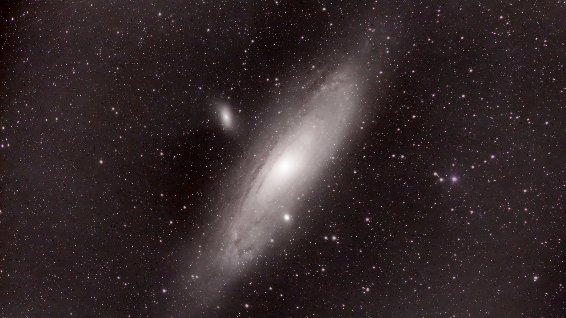 Galaxia de Andrómeda M31. Constelación del mismo nombre
