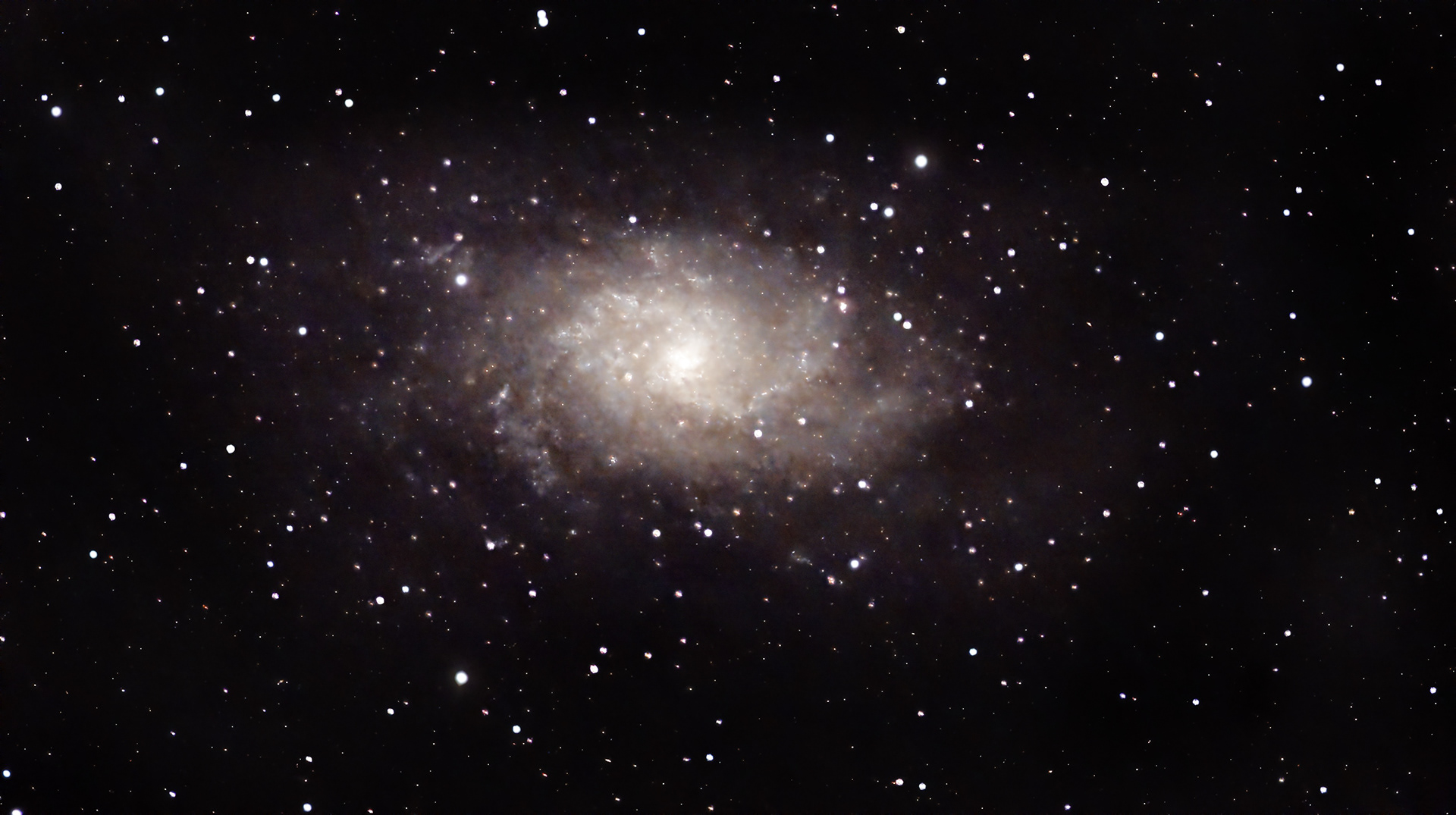 M33. Galaxia del Triángulo. Constelación Triangulum