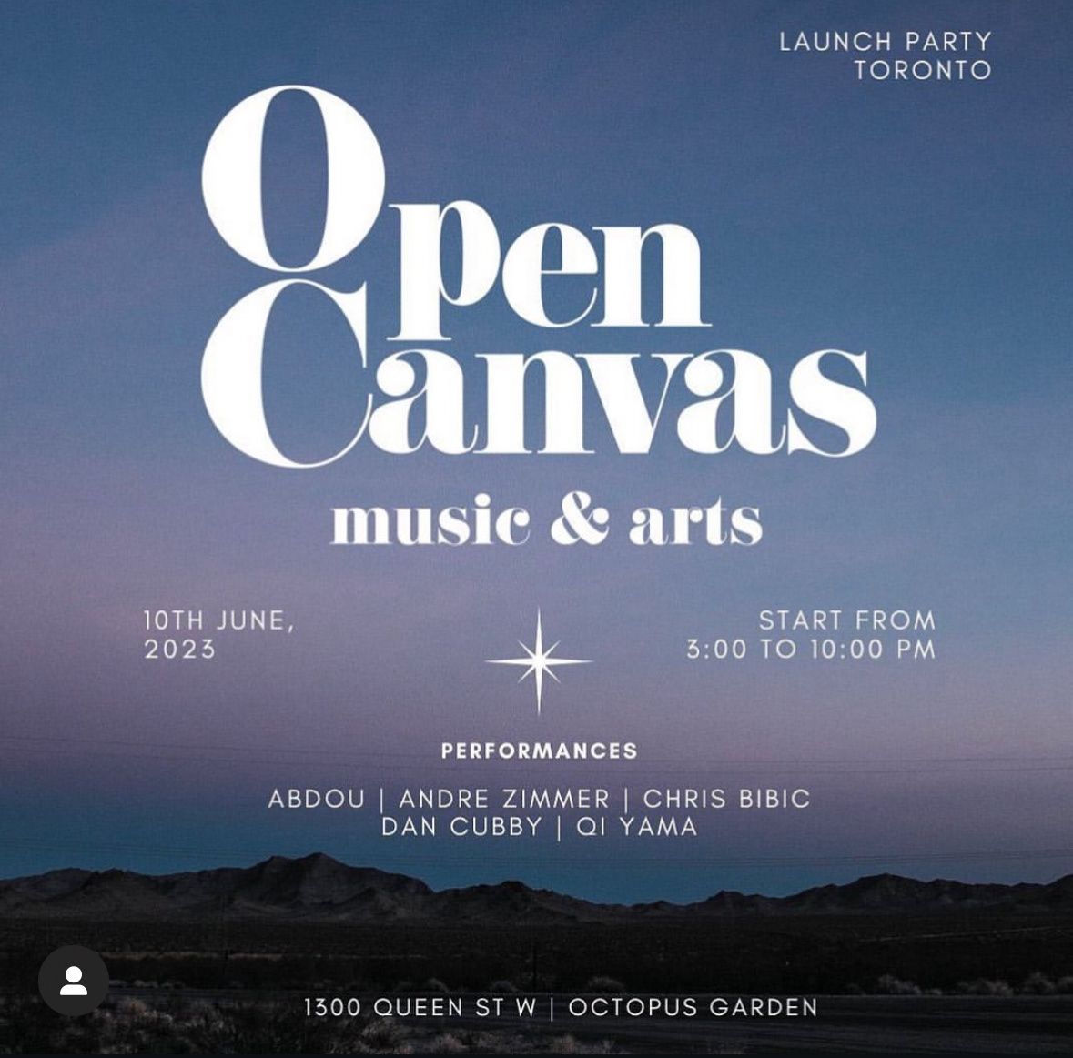OPEN CANVAS @ OCTOPUS GARDEN 2024