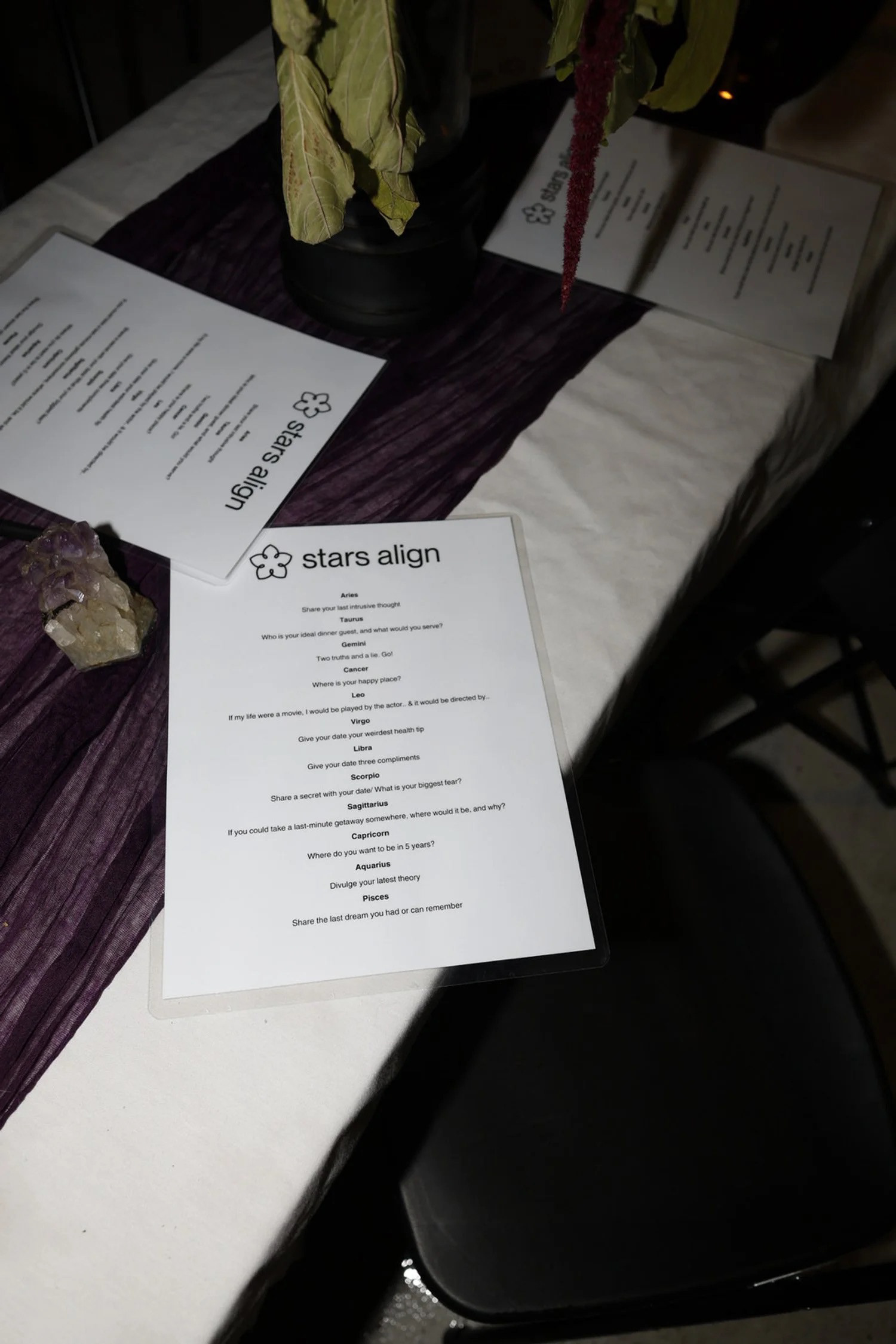 STARS ALIGN @ HOUSE MAISON